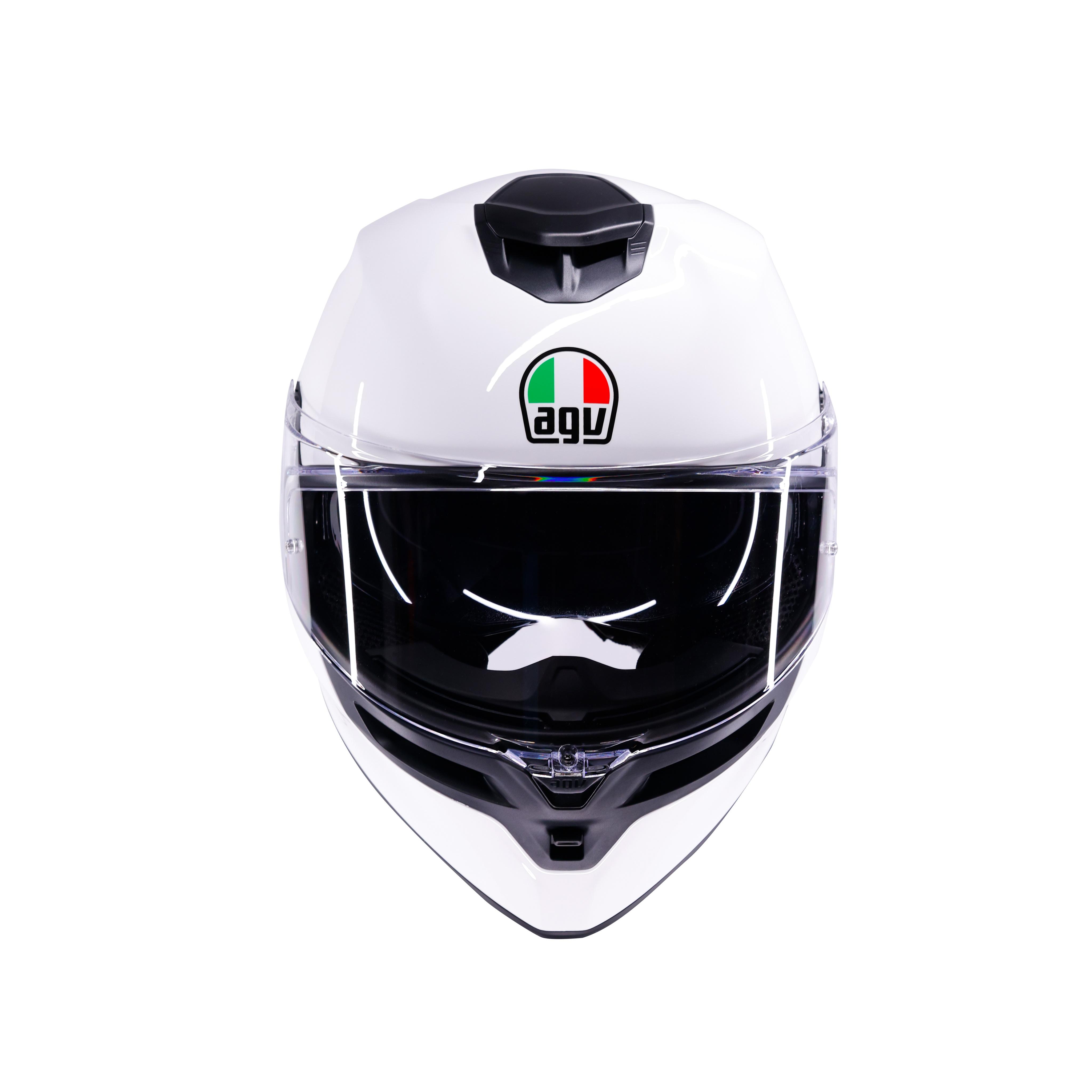 K5 MONO WHITE - FULL-FACE MOTORCYCLE HELMET E2206 -  - 7