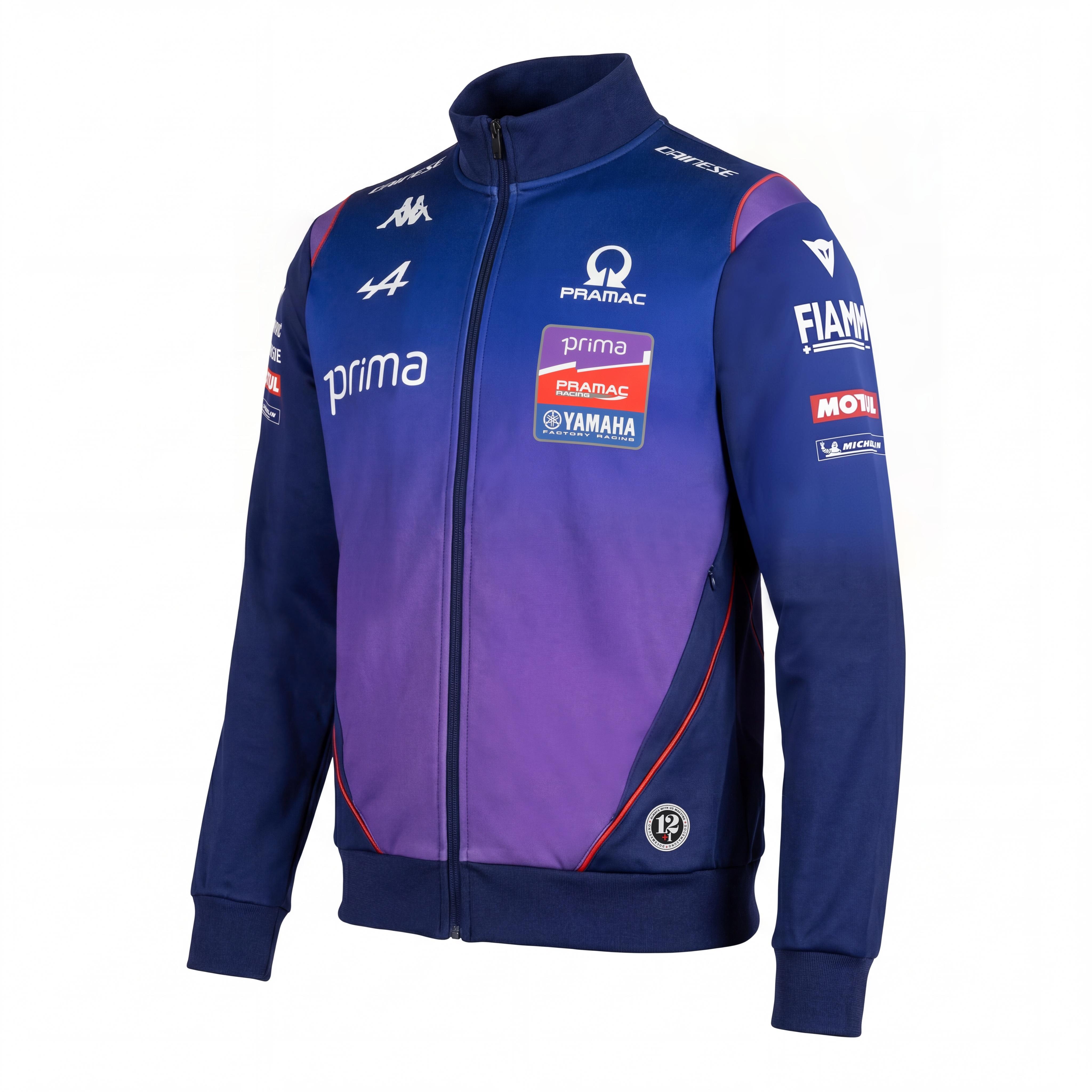 PRAMAC TEAM HERREN FLEECE - BLUE/PURPLE - 1