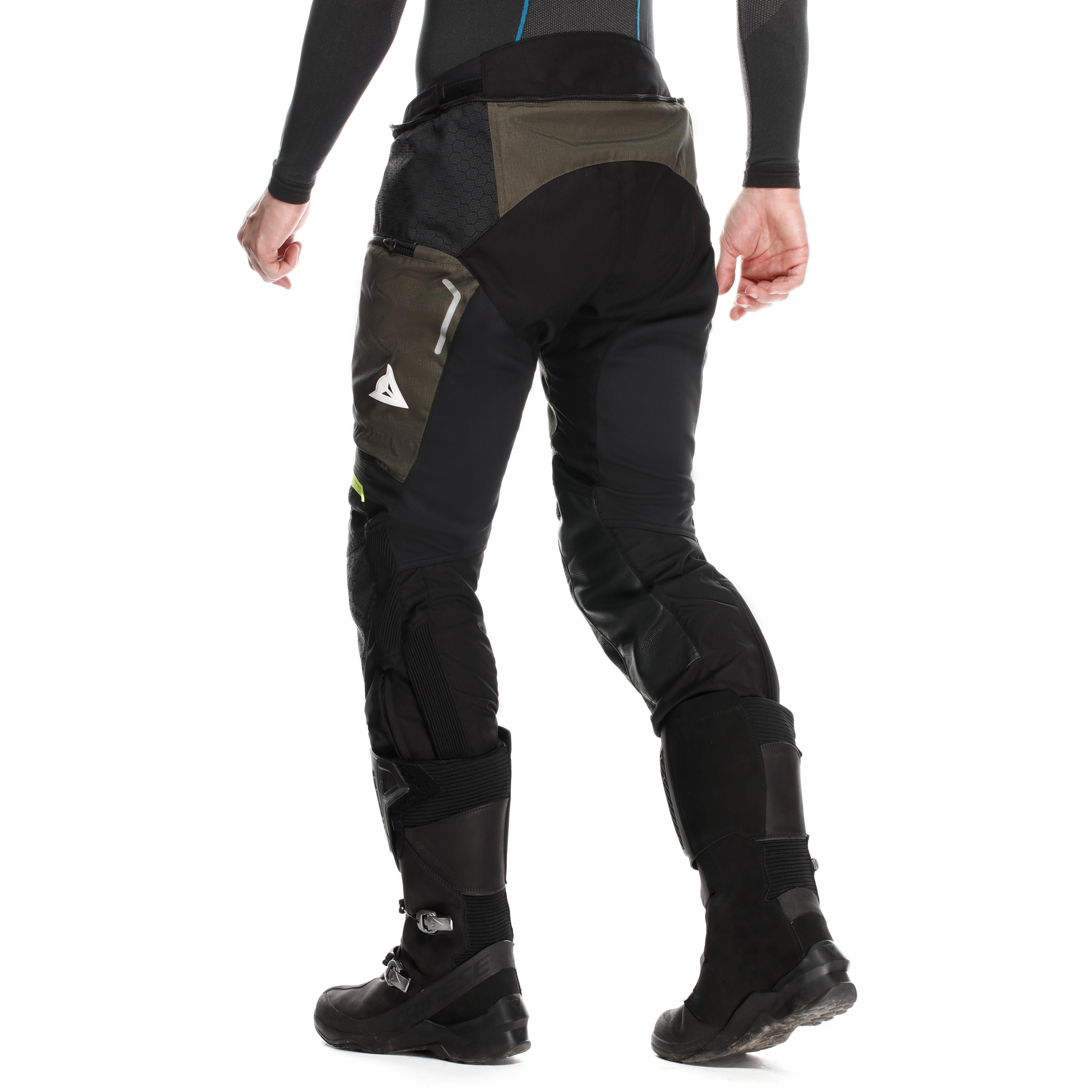 SUPER ADVENTURE ABS&Oslash;LUTESHELL&trade; - MEN OFF-ROAD MOTORCYCLE PANTS - BLACK/TARMAC/FLUO YELLOW - 4