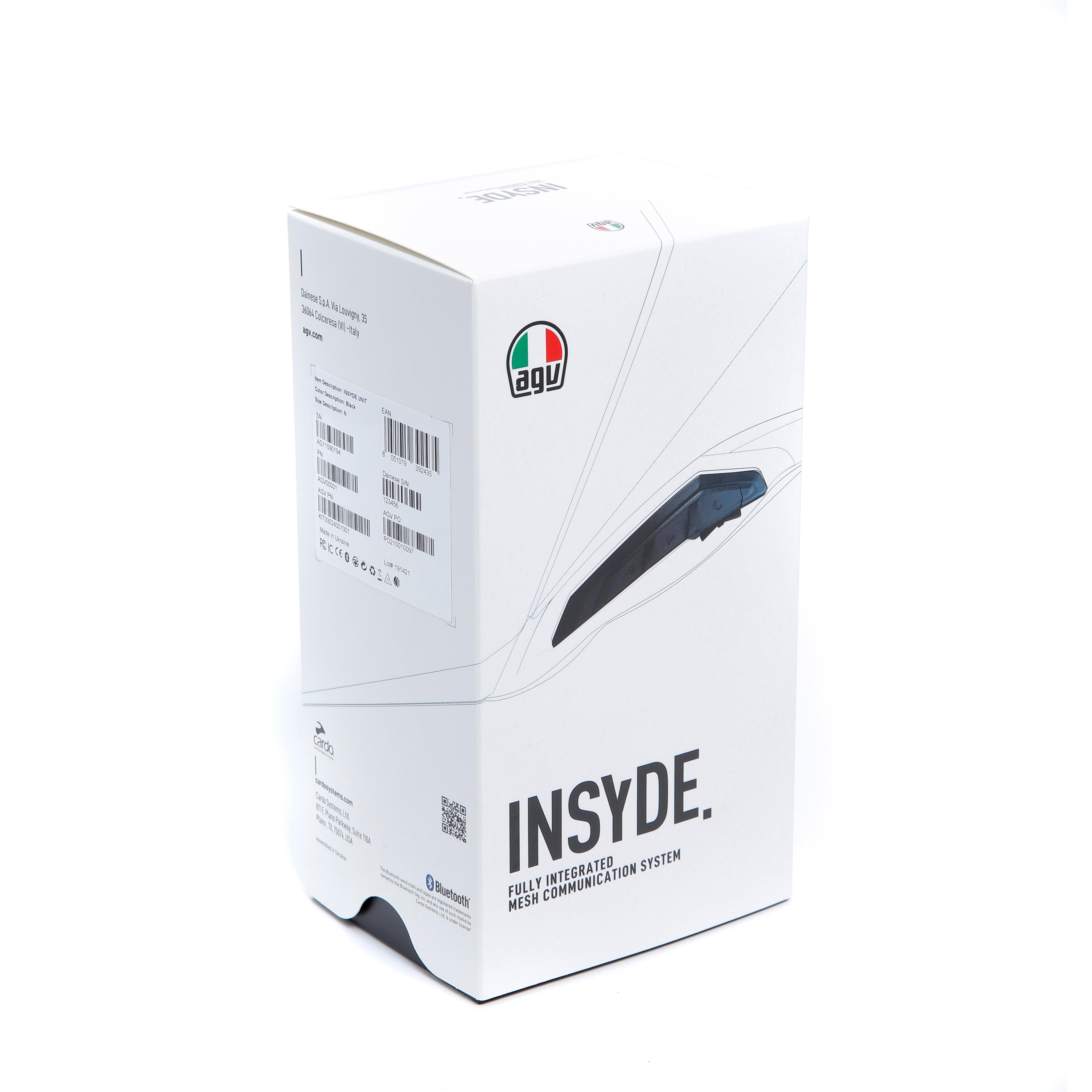 AGV INSYDE - INTEGRATED INTERCOM COMMUNICATION SYSTEM FOR TOURMODULAR AND K7 -  - 2