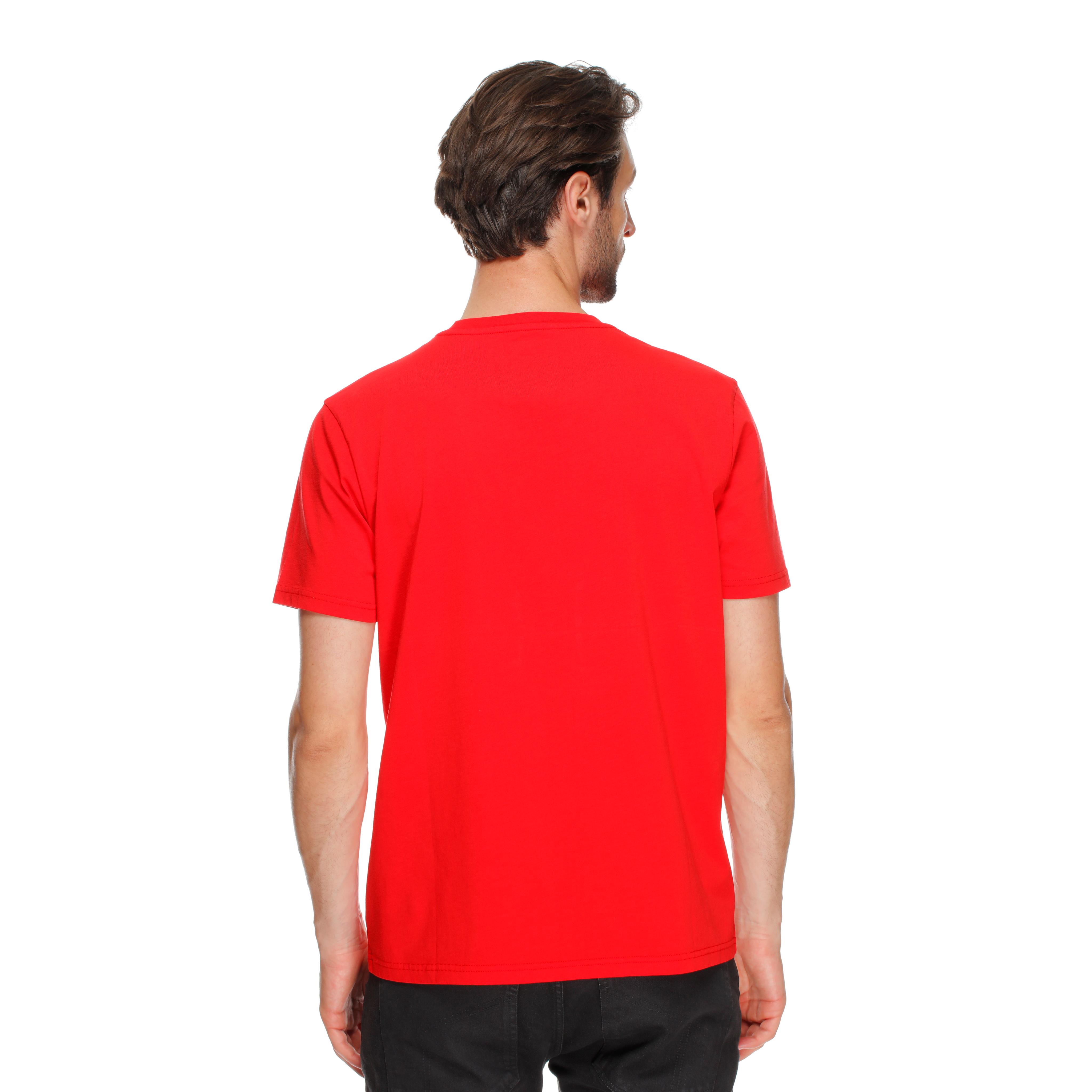 HYPER SPEED DEMON - RUNDHALS T SHIRT HERREN - RACING-RED - 4