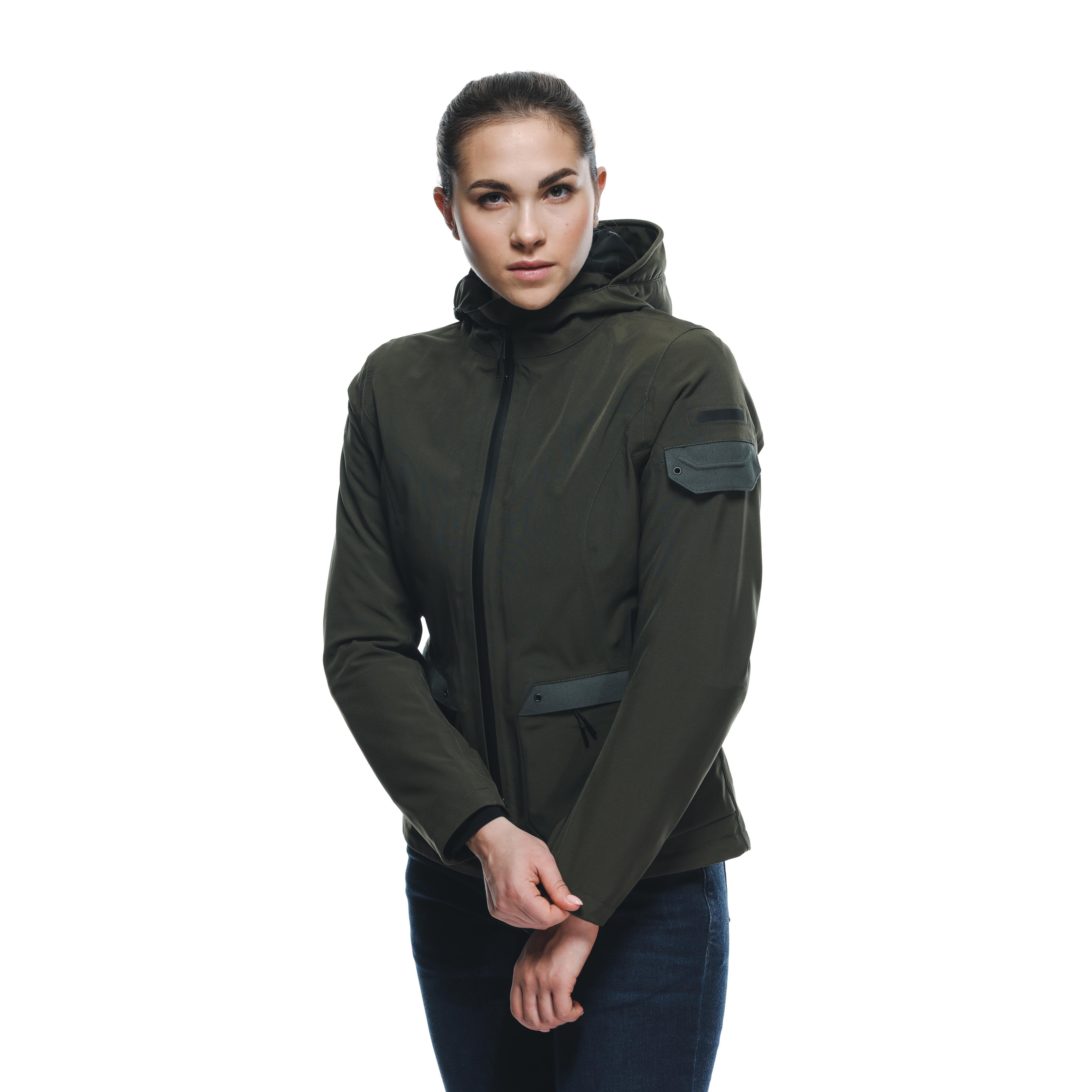 CENTRALE ABS&Oslash;LUTESHELL&trade; PRO - WOMEN'S WATERPROOF MOTORCYCLE JACKET - GREEN - 10