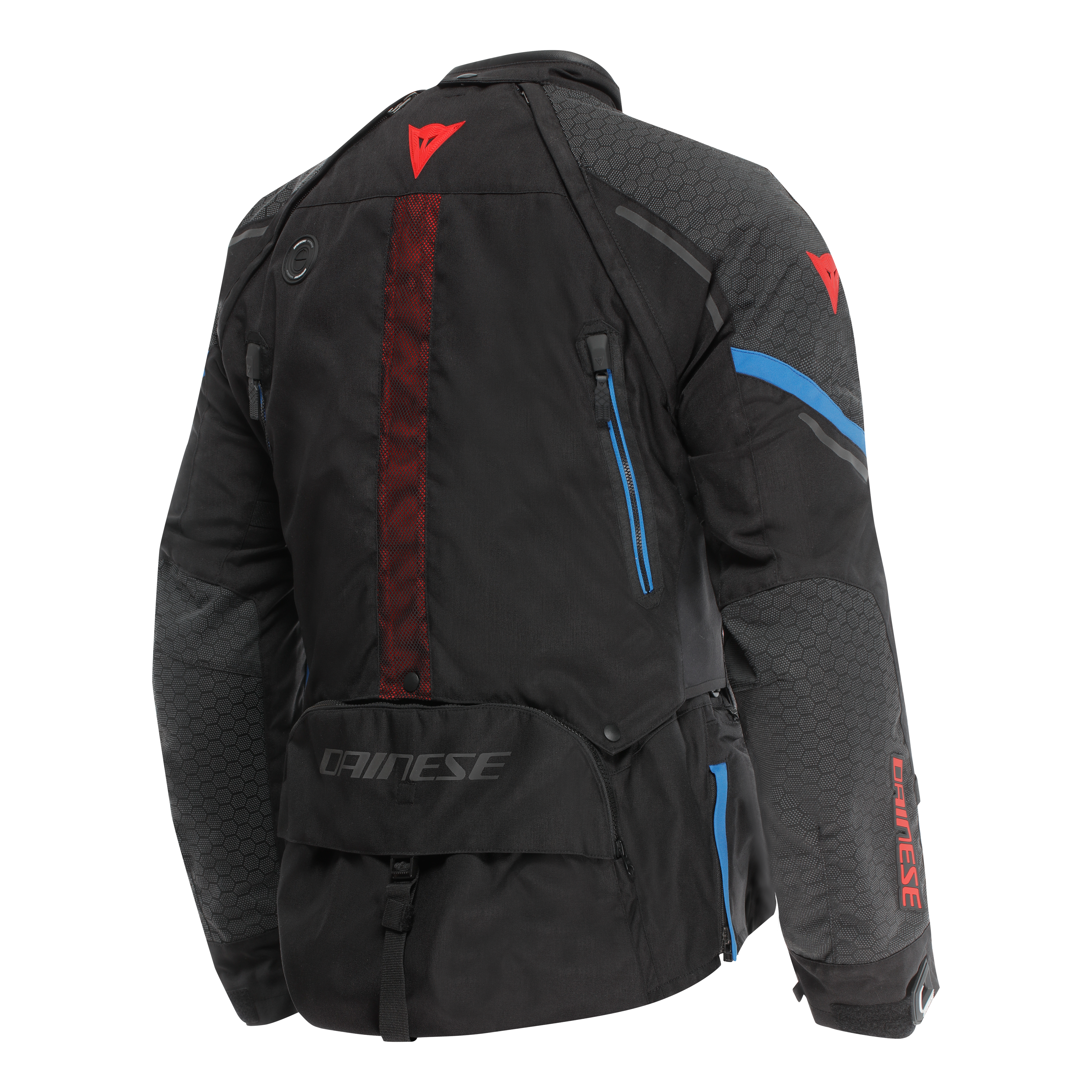 SUPER ADVENTURE ABS&Oslash;LUTESHELL&trade; - MEN MOTORCYCLE OFF-ROAD JACKET - BLACK/BLACK/BLUE - 2