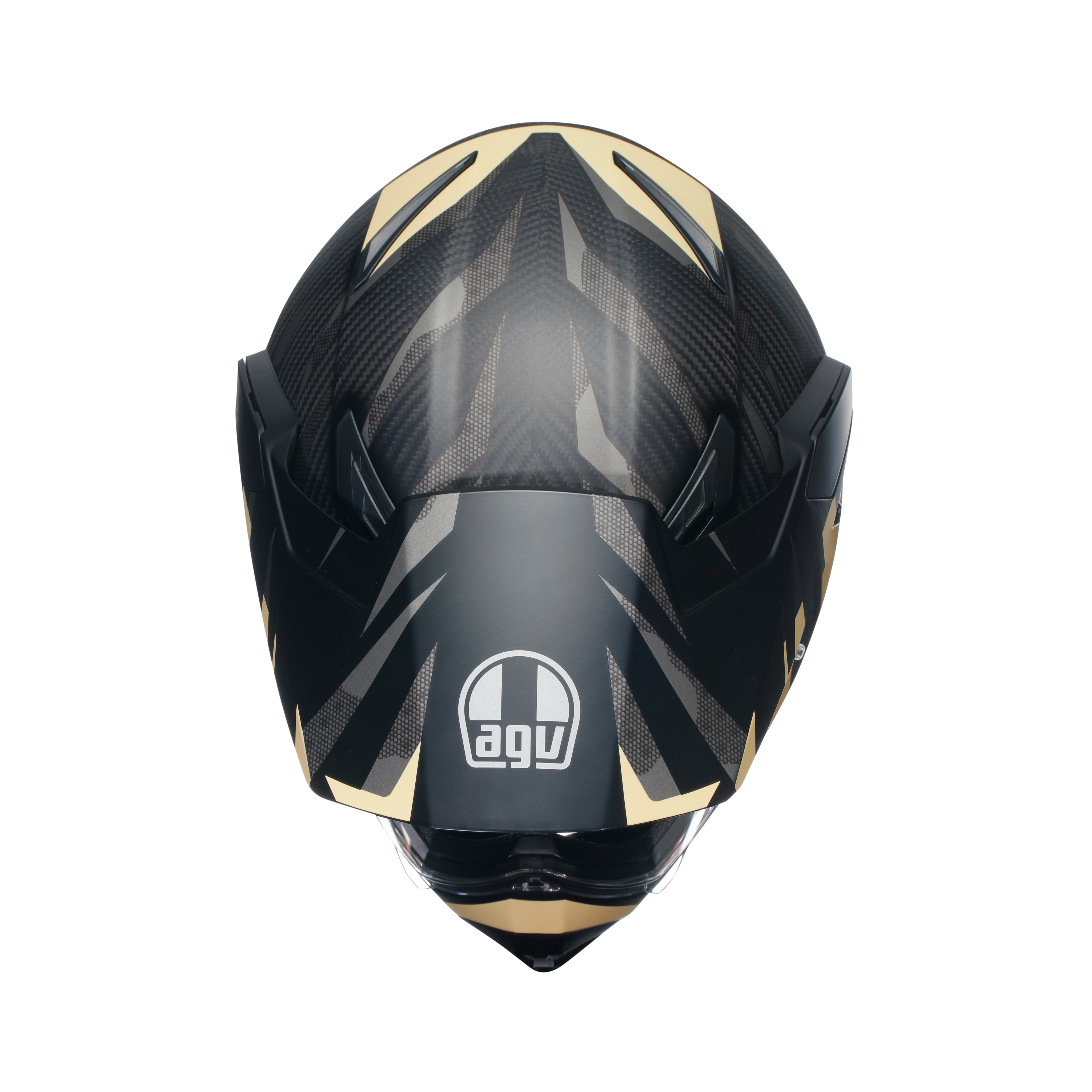AX9 STEPPA MATT CARBON/GREY/SAND - CASQUE MOTO INT&Eacute;GRAL E2206 -  - 5