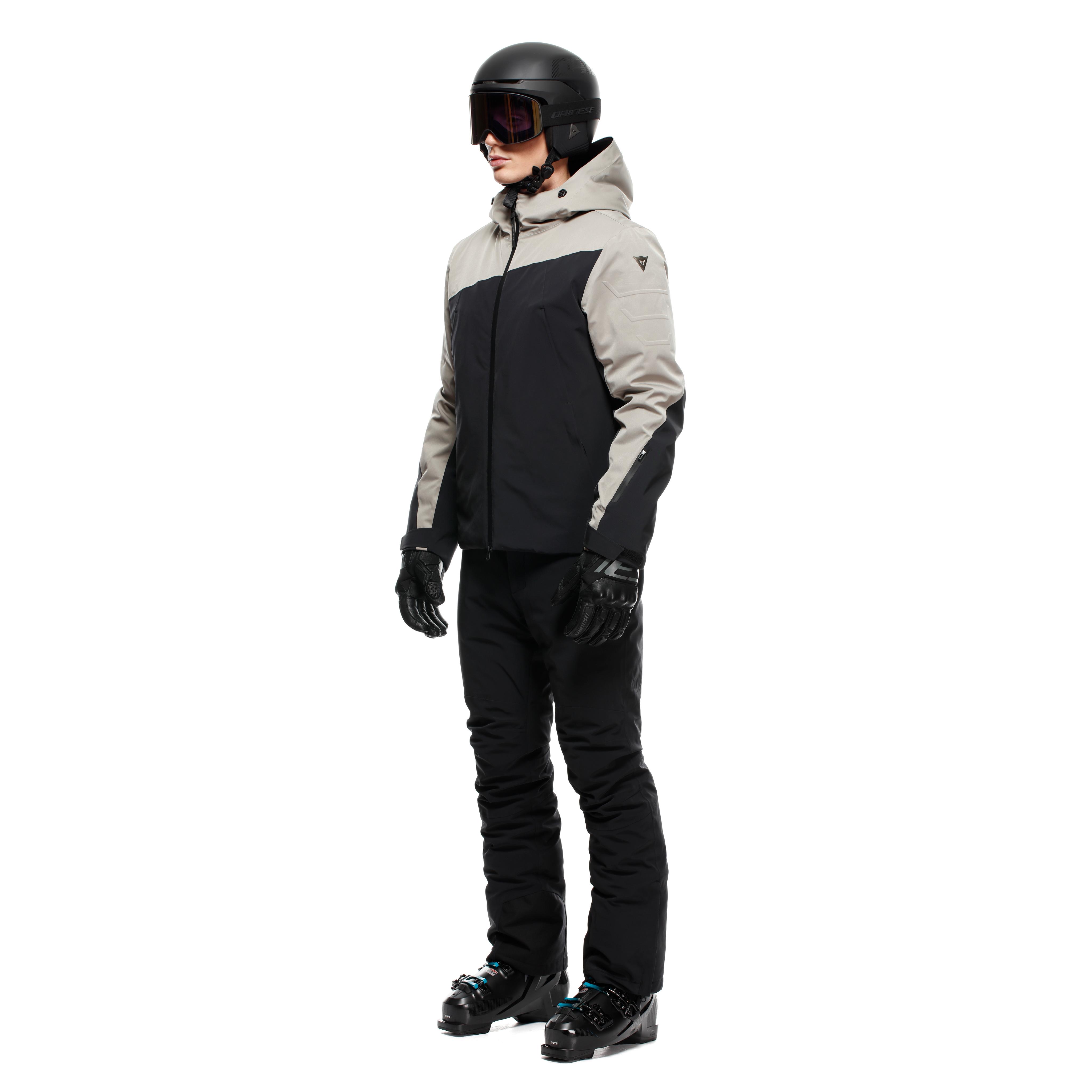 AVERA DERMIZAX EV&trade; - MEN'S SKI JACKET - ELEPHANT GREY/STRETCH LIMO - 4