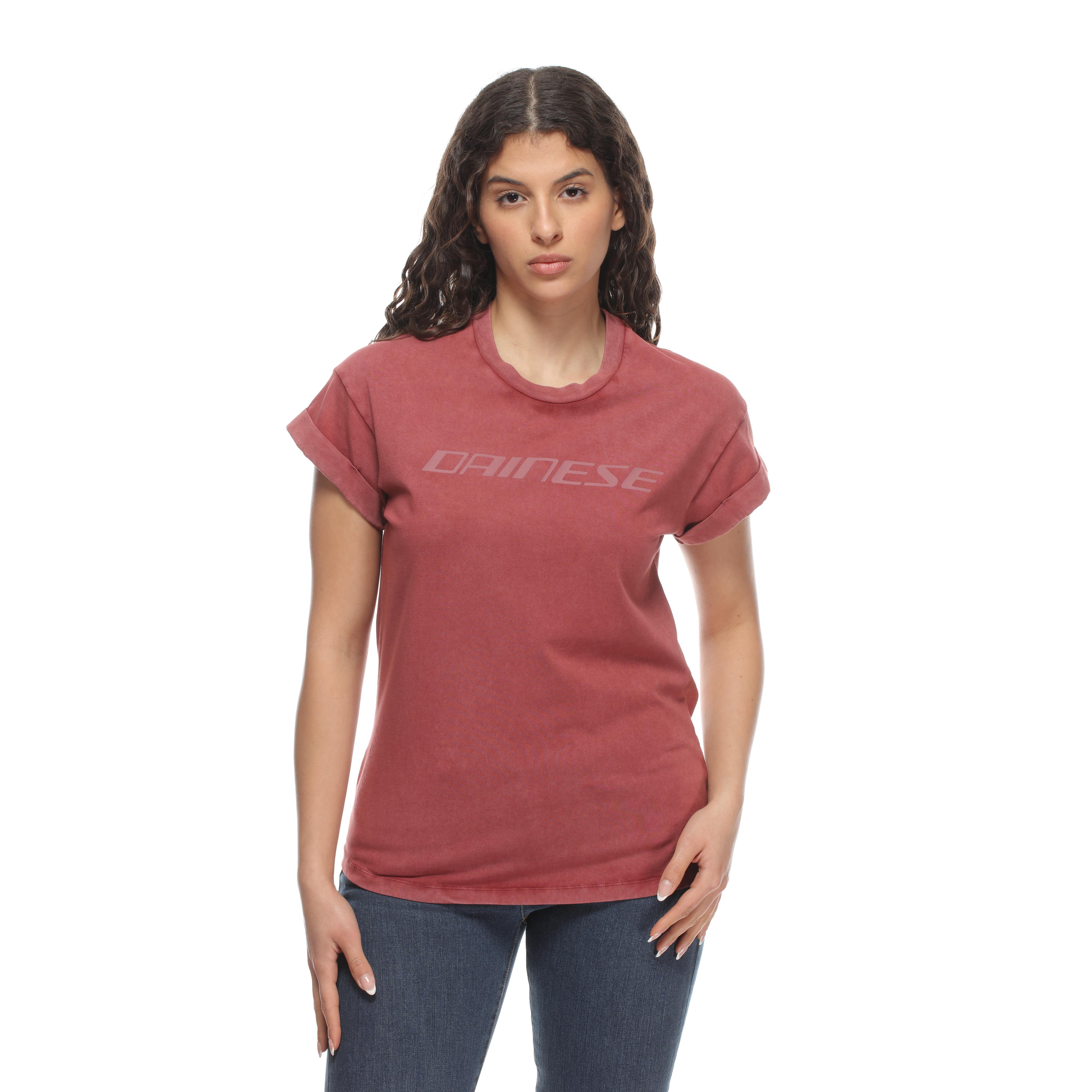SFUMATA - WOMEN'S CREWNECK T-SHIRT - RED PEAR - 3