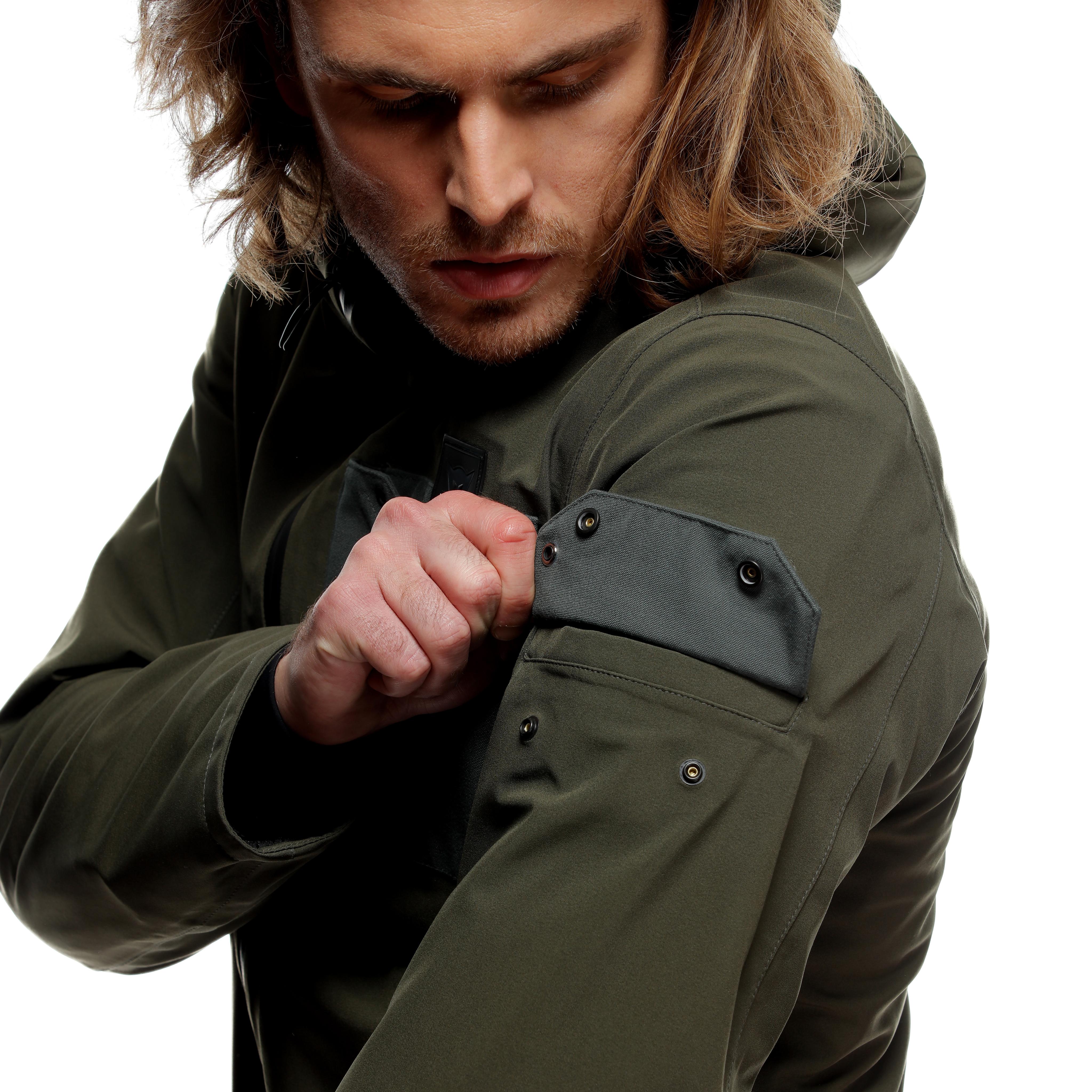 CORSO ABS&Oslash;LUTESHELL&trade; PRO - GIACCA MOTO IMPERMEABILE UOMO - GREEN - 8
