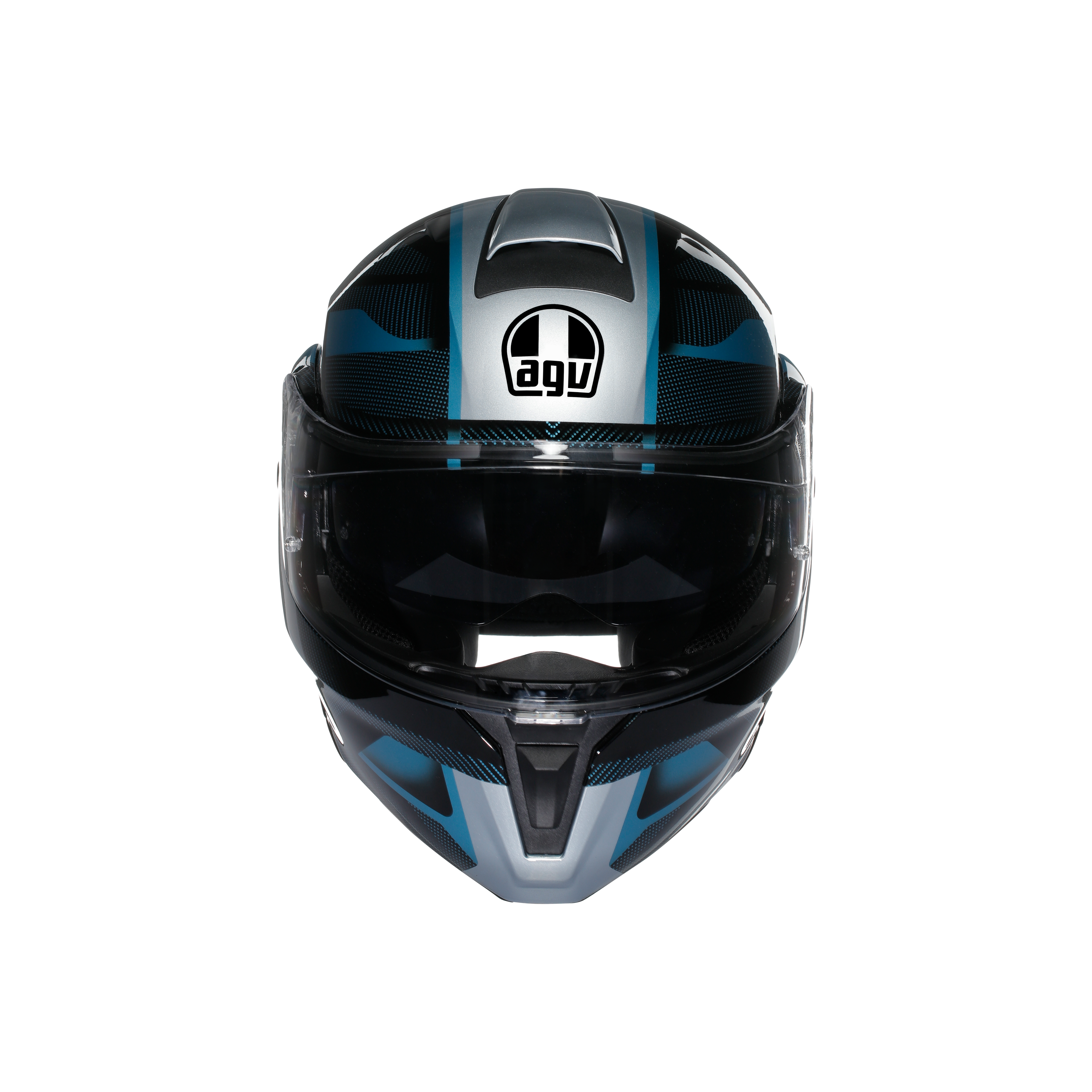 STREETMODULAR LEDRO MATT BLACK/POWDER BLUE - MOTORBIKE FLIP UP HELMET DOT(E2206) -  - 7