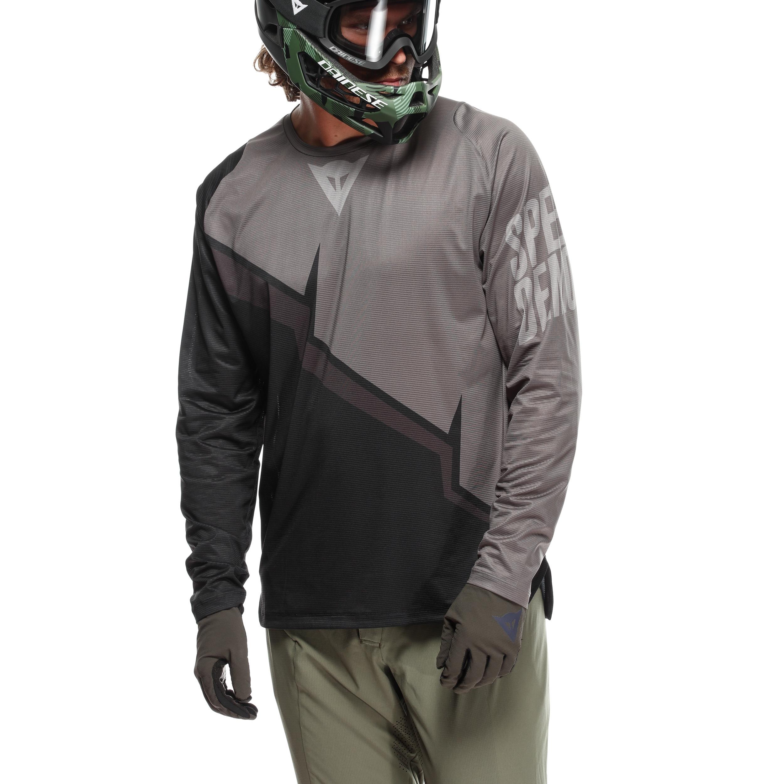 HG AER JERSEY LS - CAMISETA BICI MANGA LARGA HOMBRE - BLACK/GREY - 5