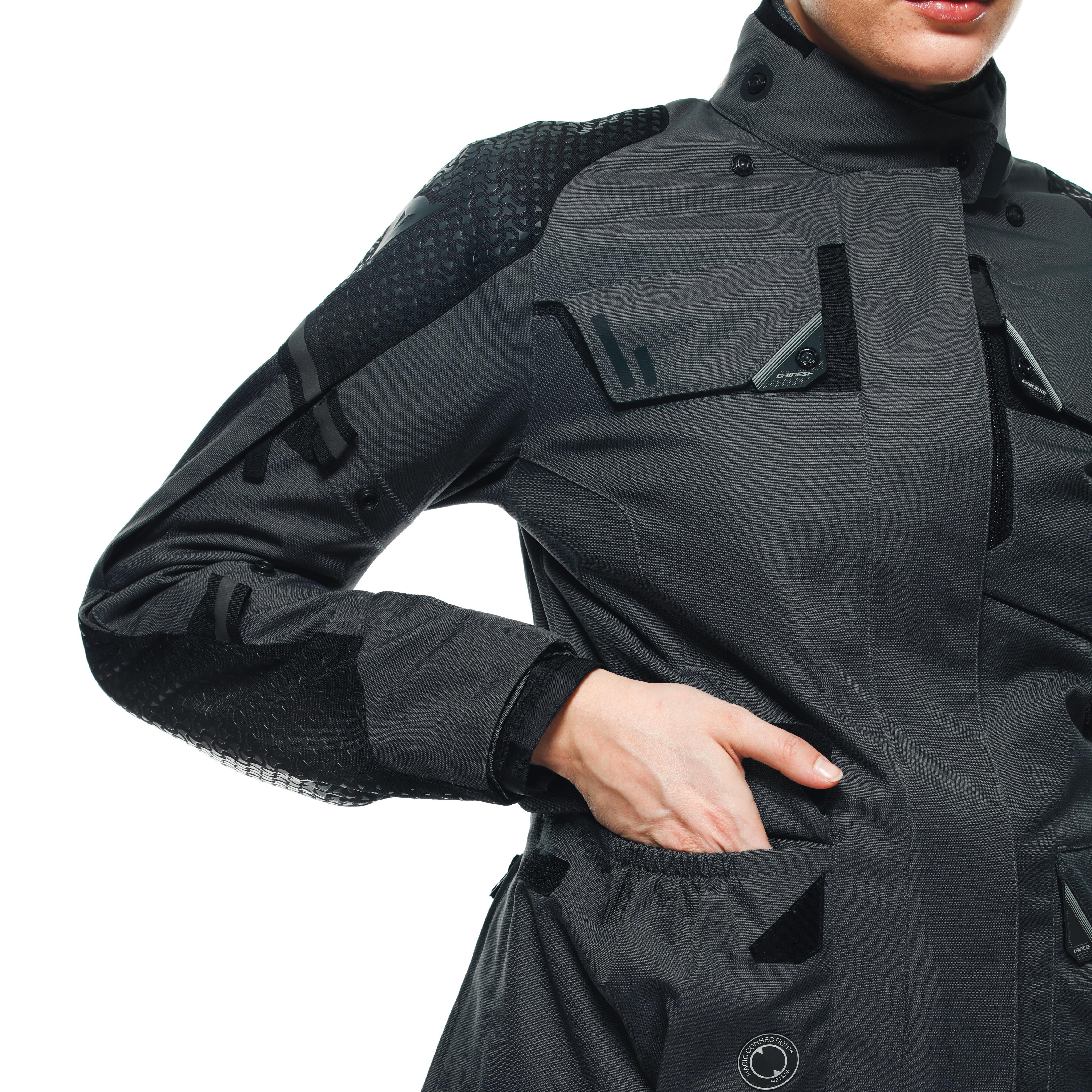 LADAKH 3L D-DRY&reg; - WOMEN'S WATERPROOF MOTORCYCLE JACKET - IRON-GATE/BLACK - 16
