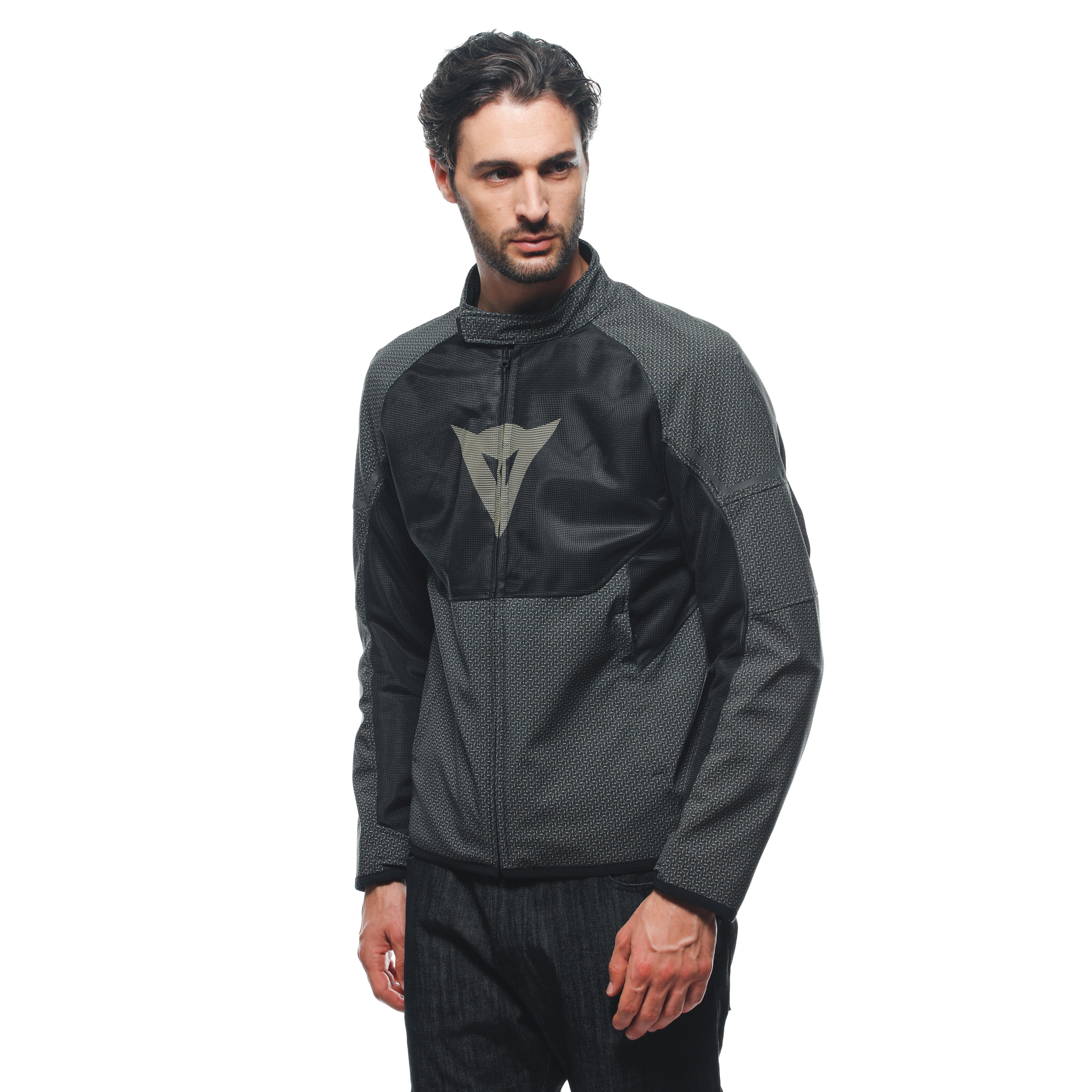 IGNITE AIR TEX - MEN'S SUMMER MOTORCYCLE JACKET IN FABRIC - AUXETICA-INCENSE/BLACK/INCENSE - 6