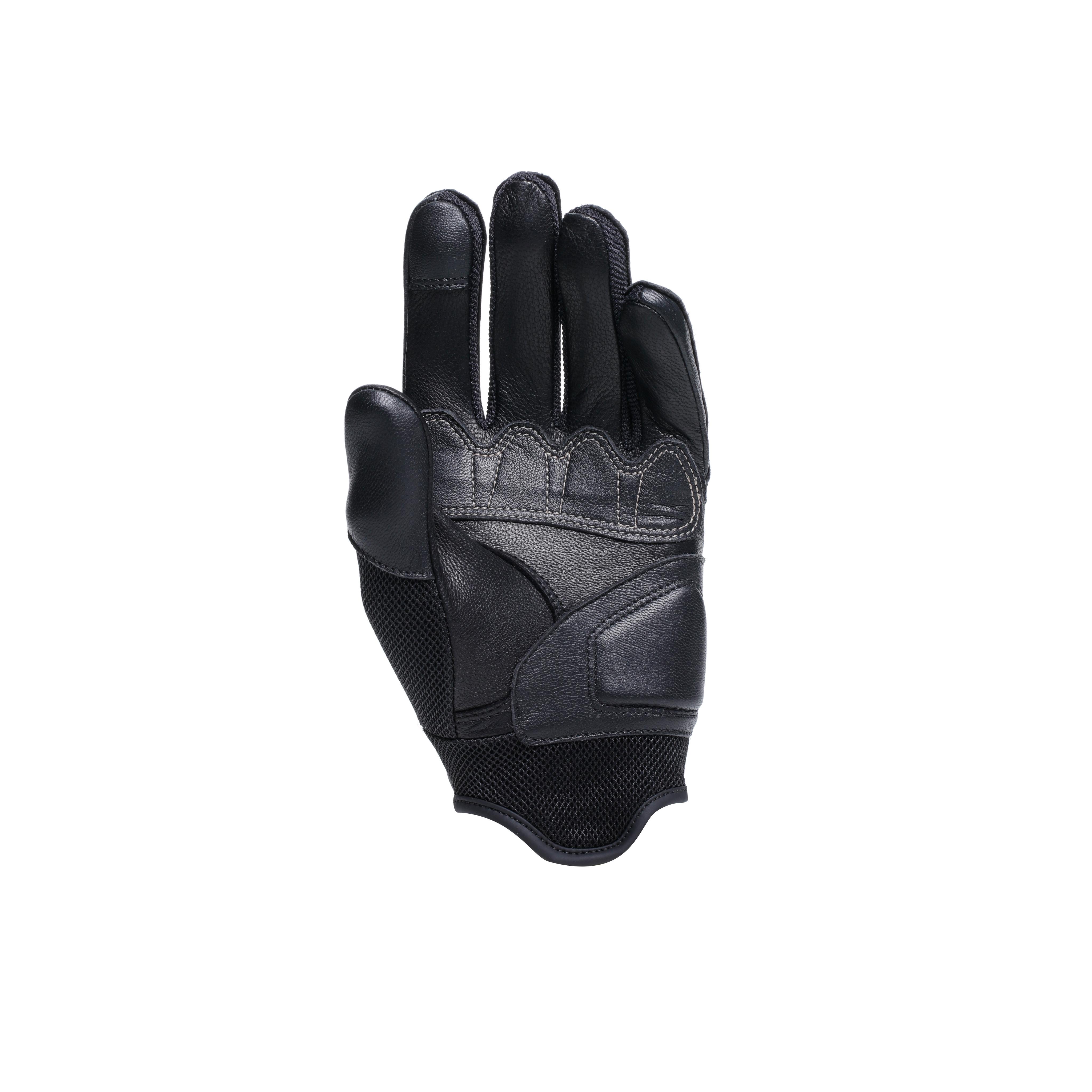 BLACKJACK 2 - GANTS MOTO &Eacute;T&Eacute; VINTAGE FEMME - BLACK/BLACK - 3