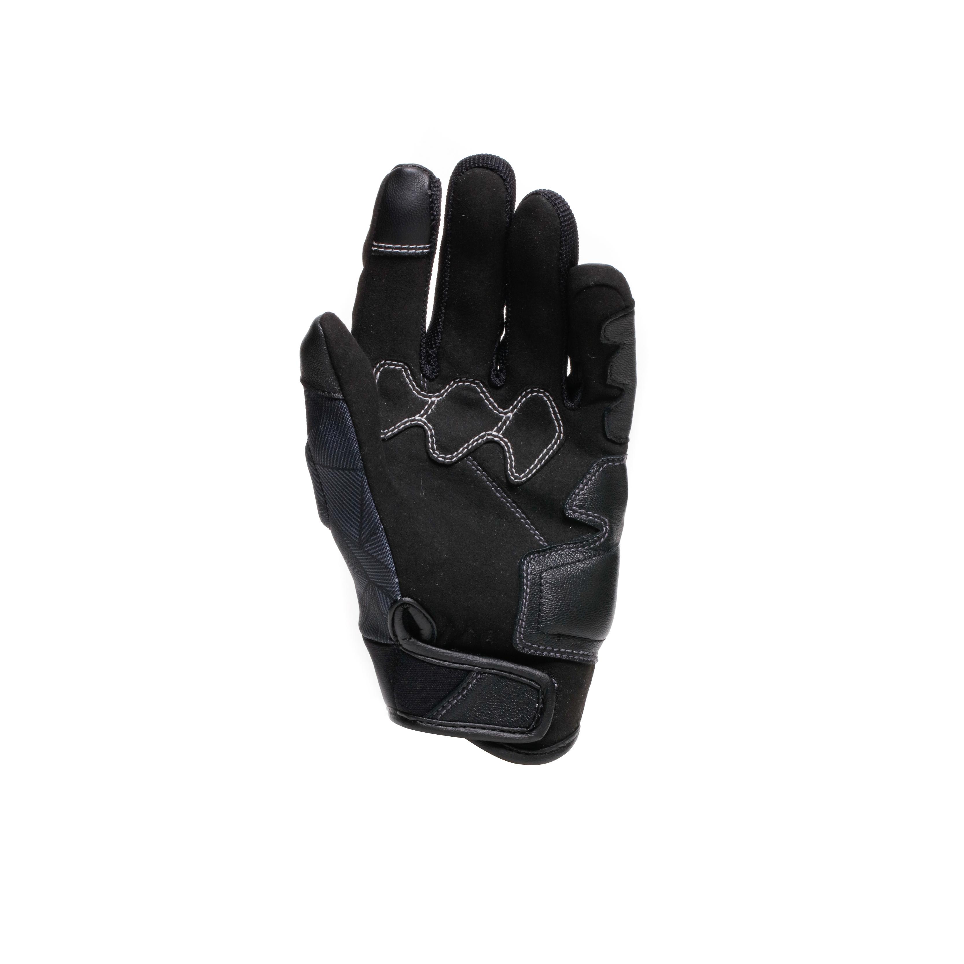 ERMEX - WOMEN'S SUMMER MOTORCYCLE GLOVES - BLACK/WHITE - 3