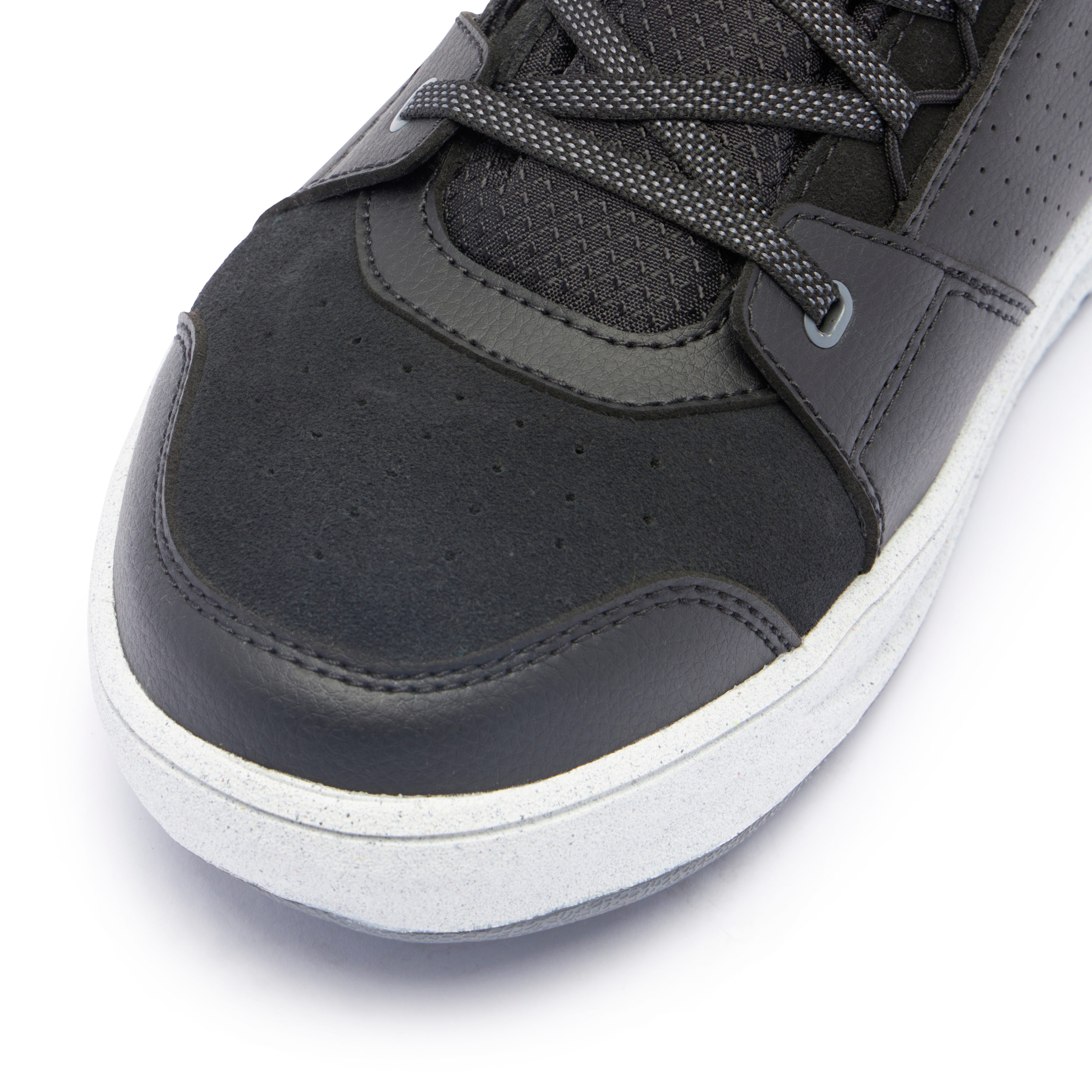 SUBURB D-WP - MEN'S WATERPROOF MOTORCYCLE SHOES - BLACK/WHITE/IRON-GATE - 7