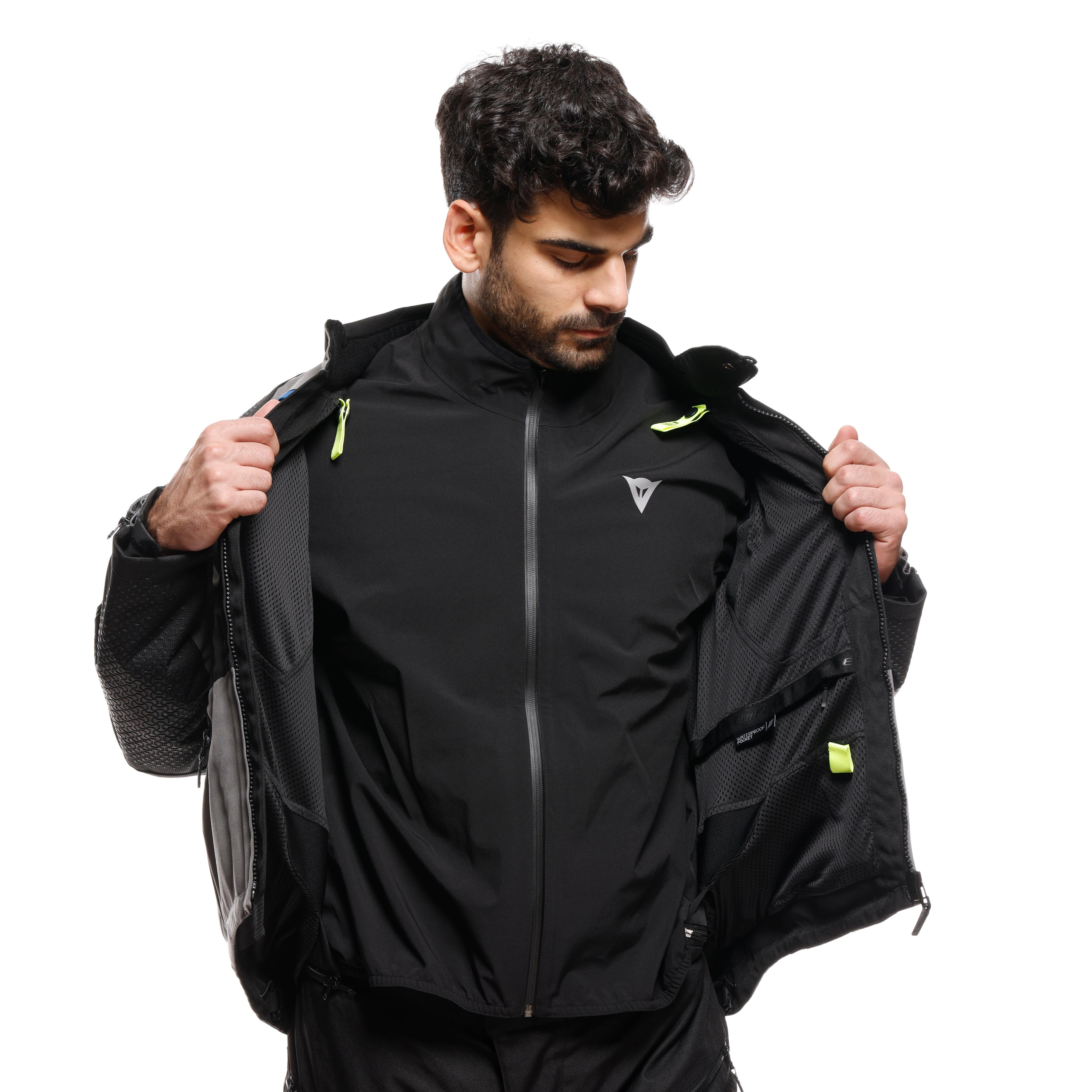 GULLFOSS D-DRY - MEN'S ALL SEASONS MOTORCYCLE JACKET | GARGOYLE