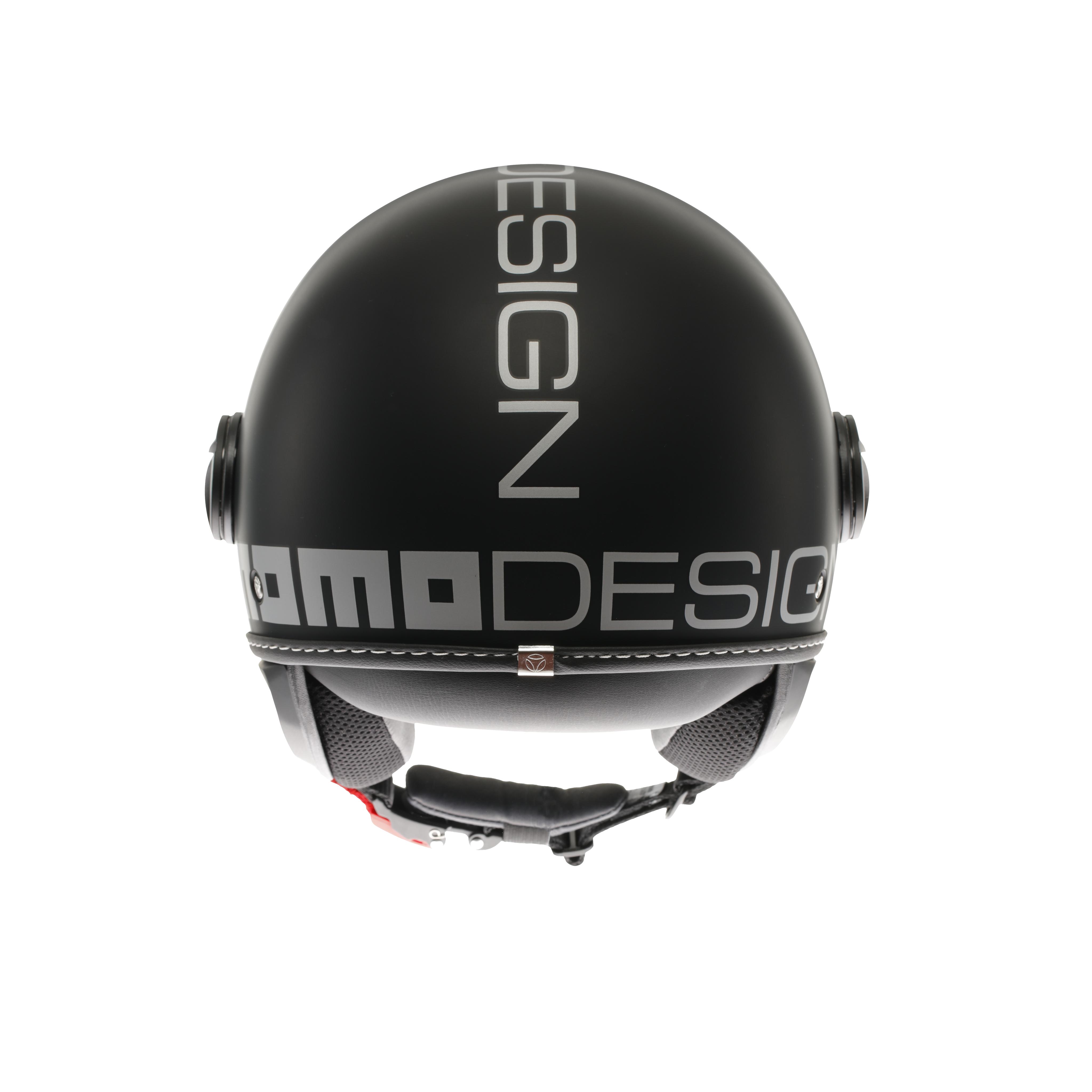 MOMODESIGN FGTR EVO MATT SCHWARZ / SILBER - JET-HELM MIT DOPPELVISIER E2206 -  - 5