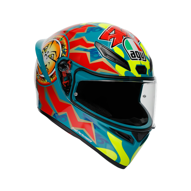Agv Unisex Rossi Mugello 1999 - K1 S - Motorbike Full Face Helmet E2206, Size: Xs