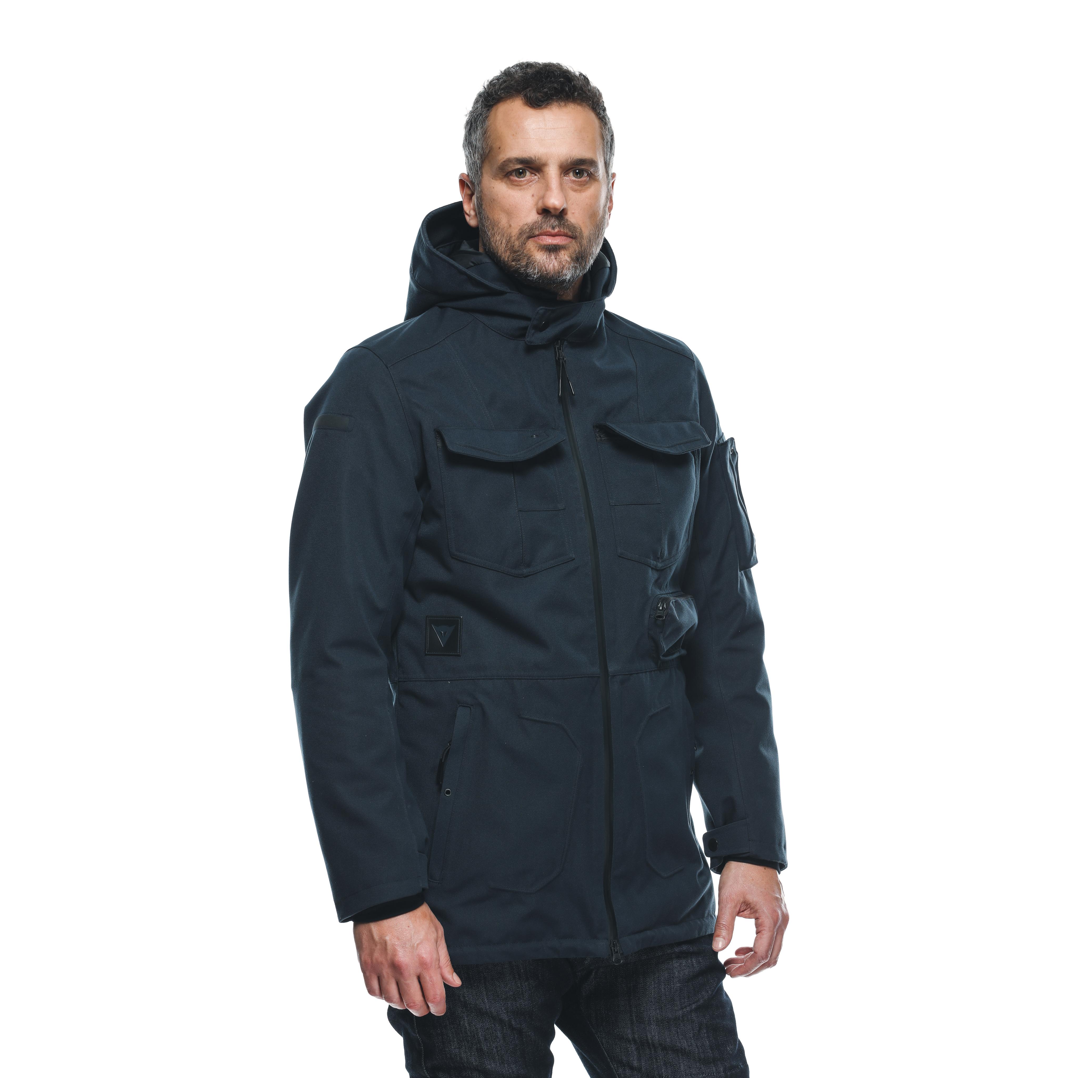 DUOMO ABS&Oslash;LUTESHELL&trade; PRO - MEN'S WATERPROOF MOTORCYCLE PARKA - BLACK - 6