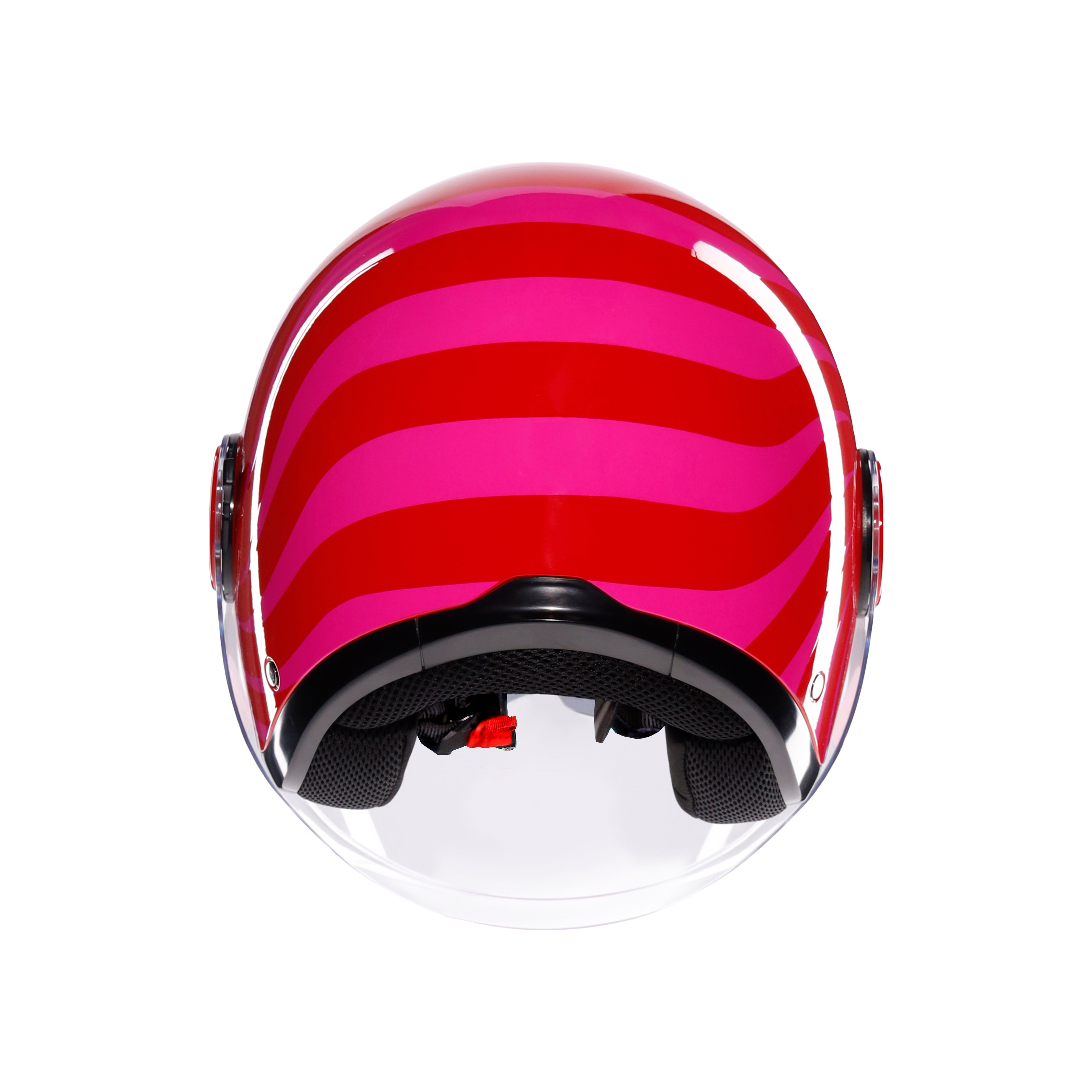 ETERES TROPEA RED/PINK - CASQUE MOTO JET E2206 -  - 5