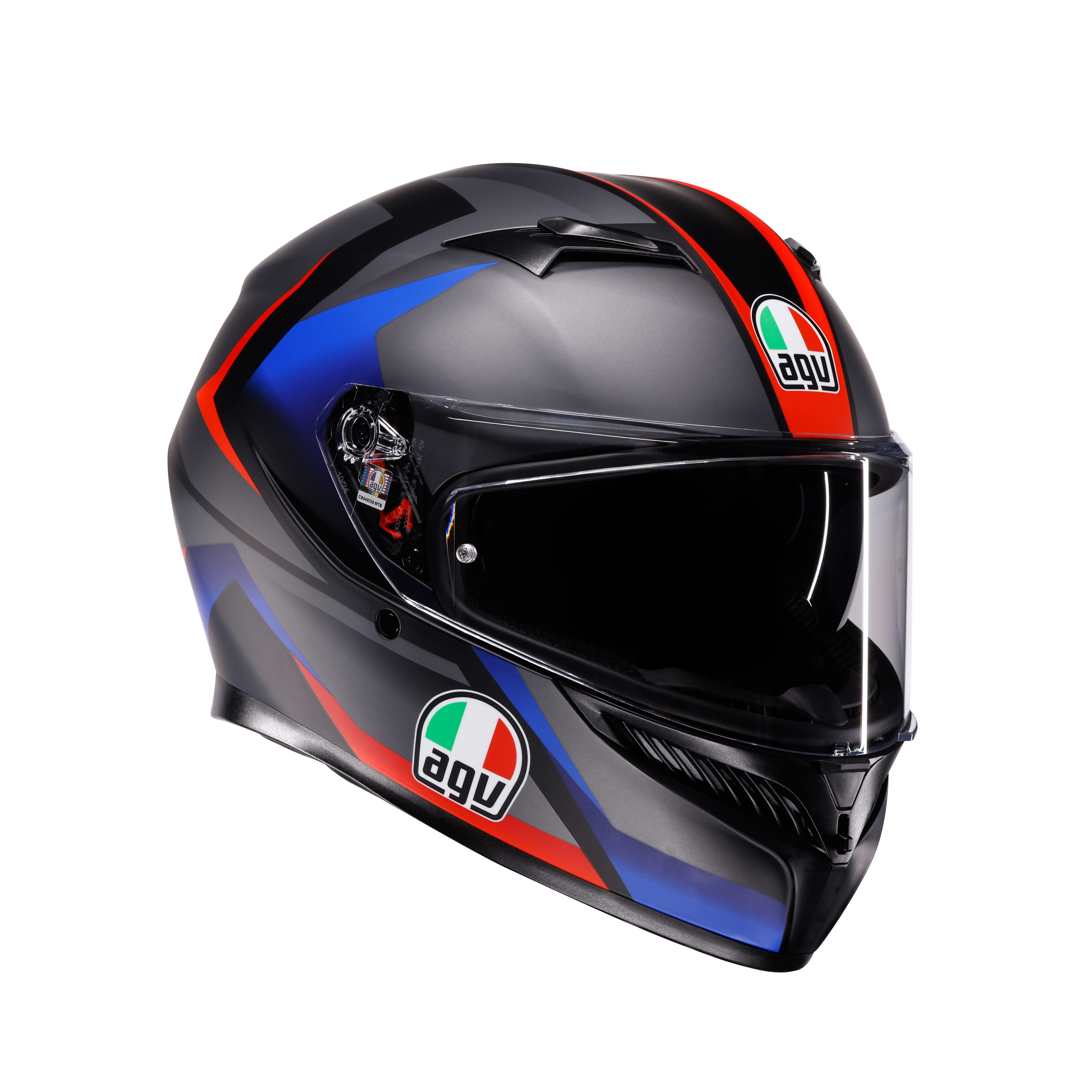 K3 DOT(E2206) - STRIGA MATT BLACK/BLUE/RED -  - 6