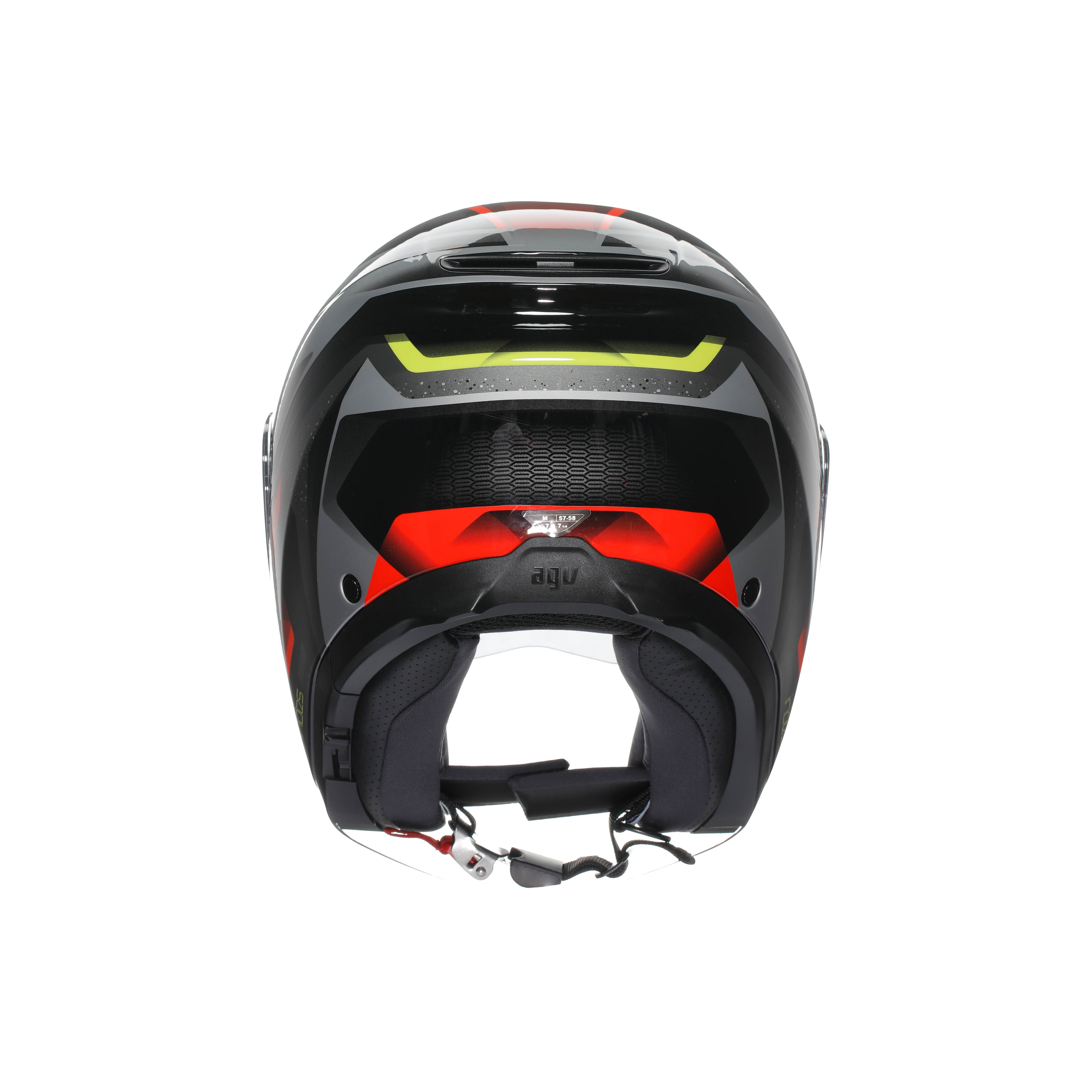 IRIDES AGV E2206 - ZURIGO BLACK/RED/YELLOW FLUO -  - 5