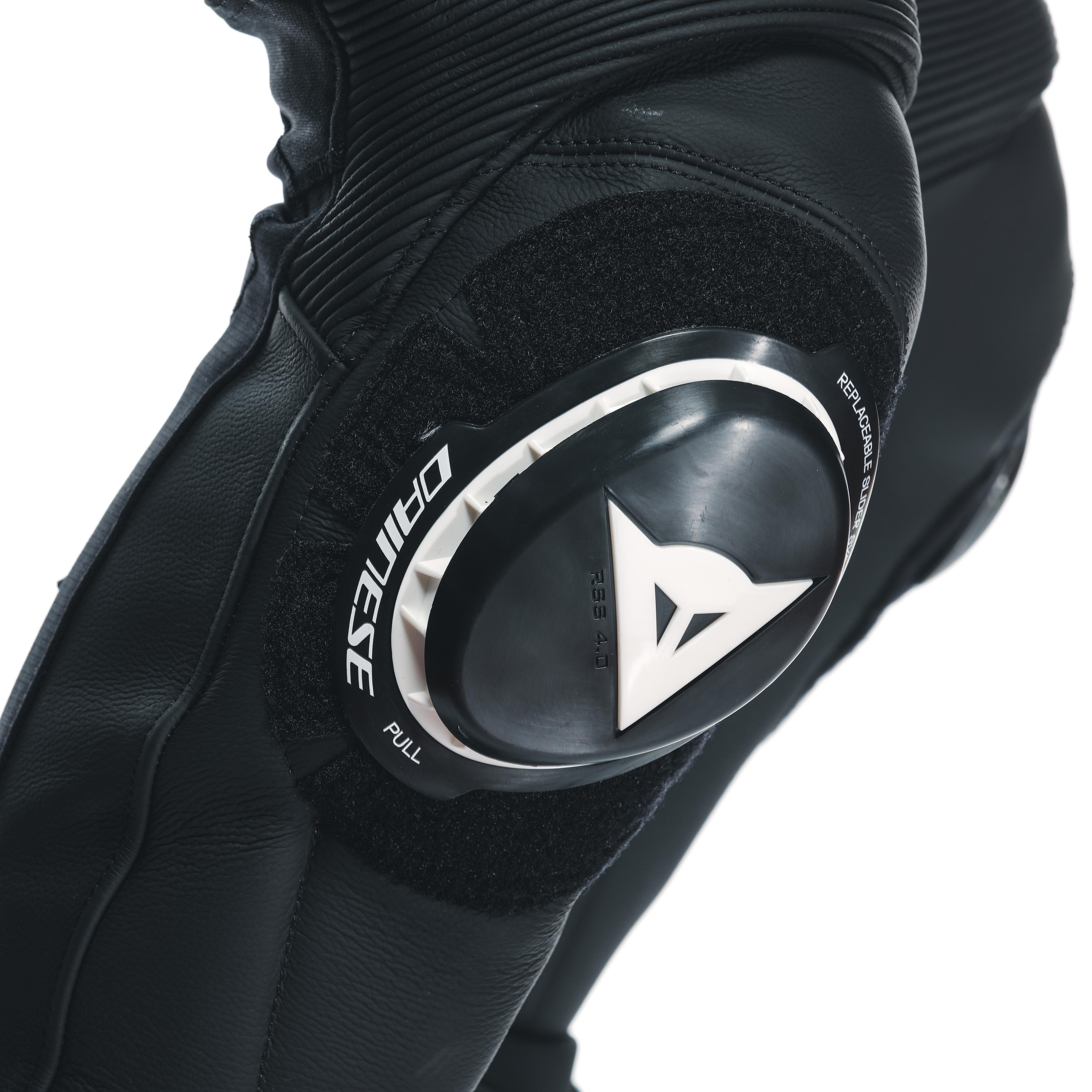 DELTA 4 - MOTORRADHOSE AUS LEDER HERREN - BLACK/WHITE - 10