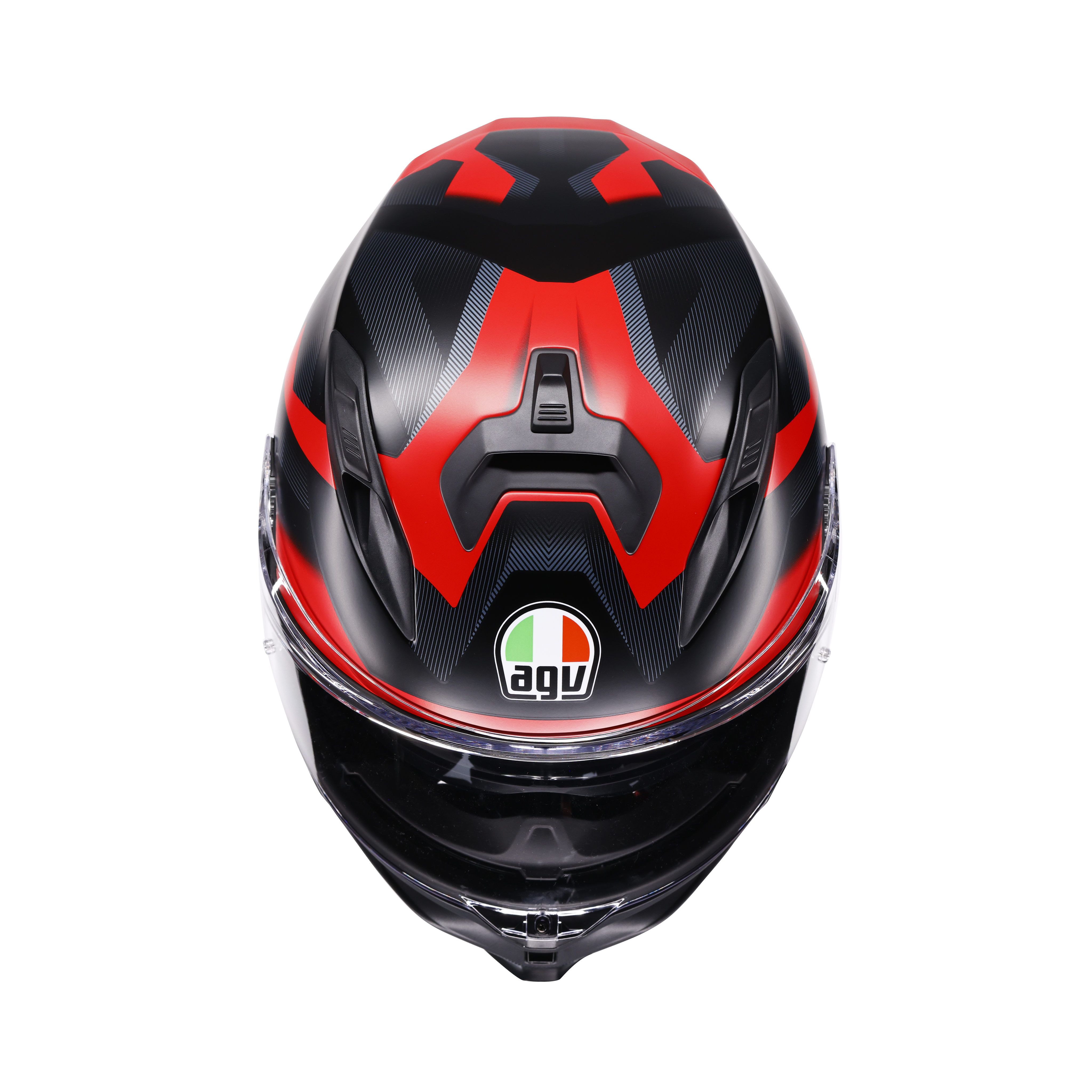 K7 MPLK GLIMPSE MATT BLACK/RED - MOTORBIKE FULL FACE HELMET DOT (E2206) -  - 7