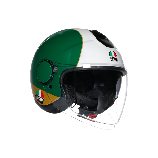 AGV - Eteres Ago1 - Motorbike Open Face Helmet E2006, Unisex, Ago 1, Size: M