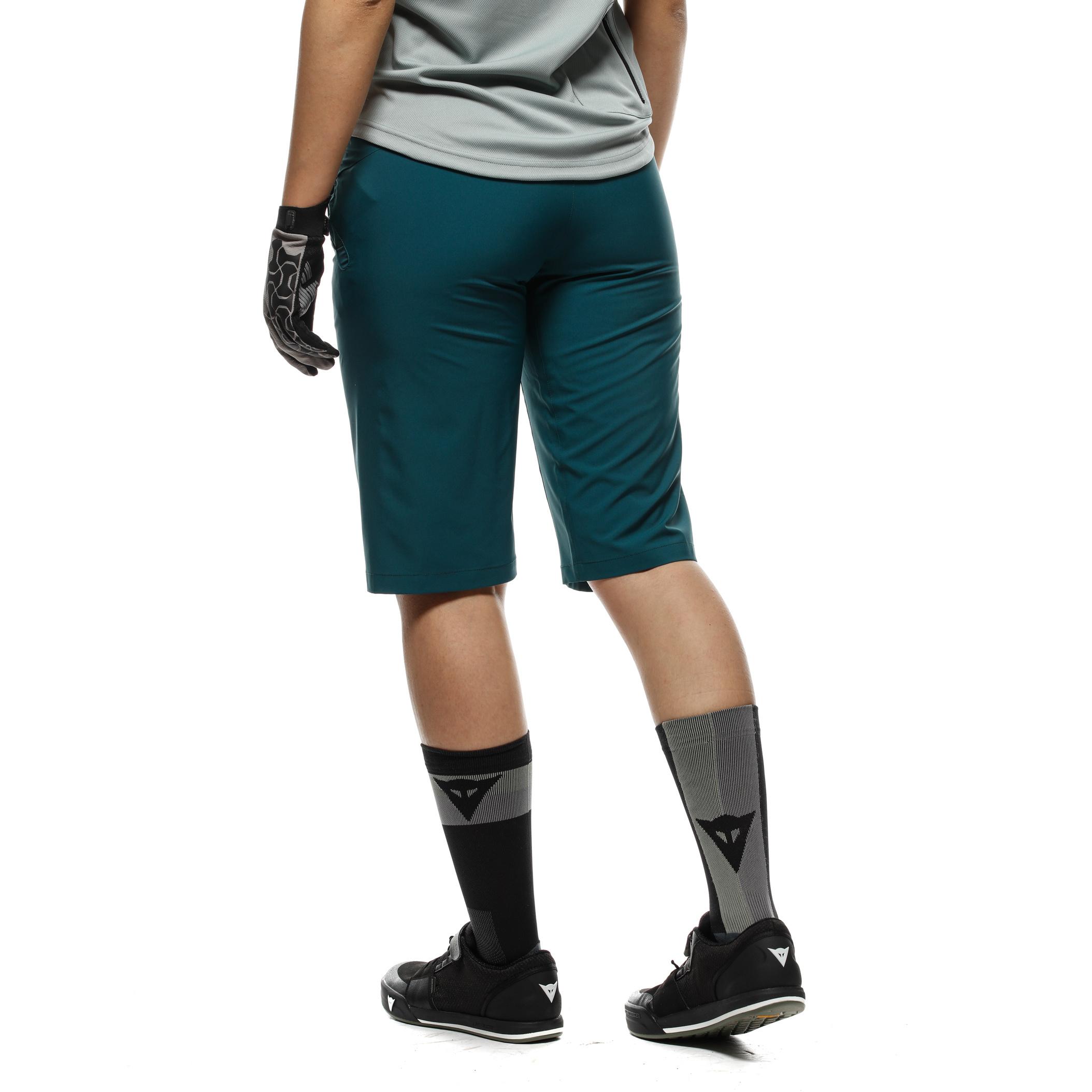 HG OMNIA - PANTALONS COURTS V&Eacute;LO POUR FEMME - DEEP GREEN - 6