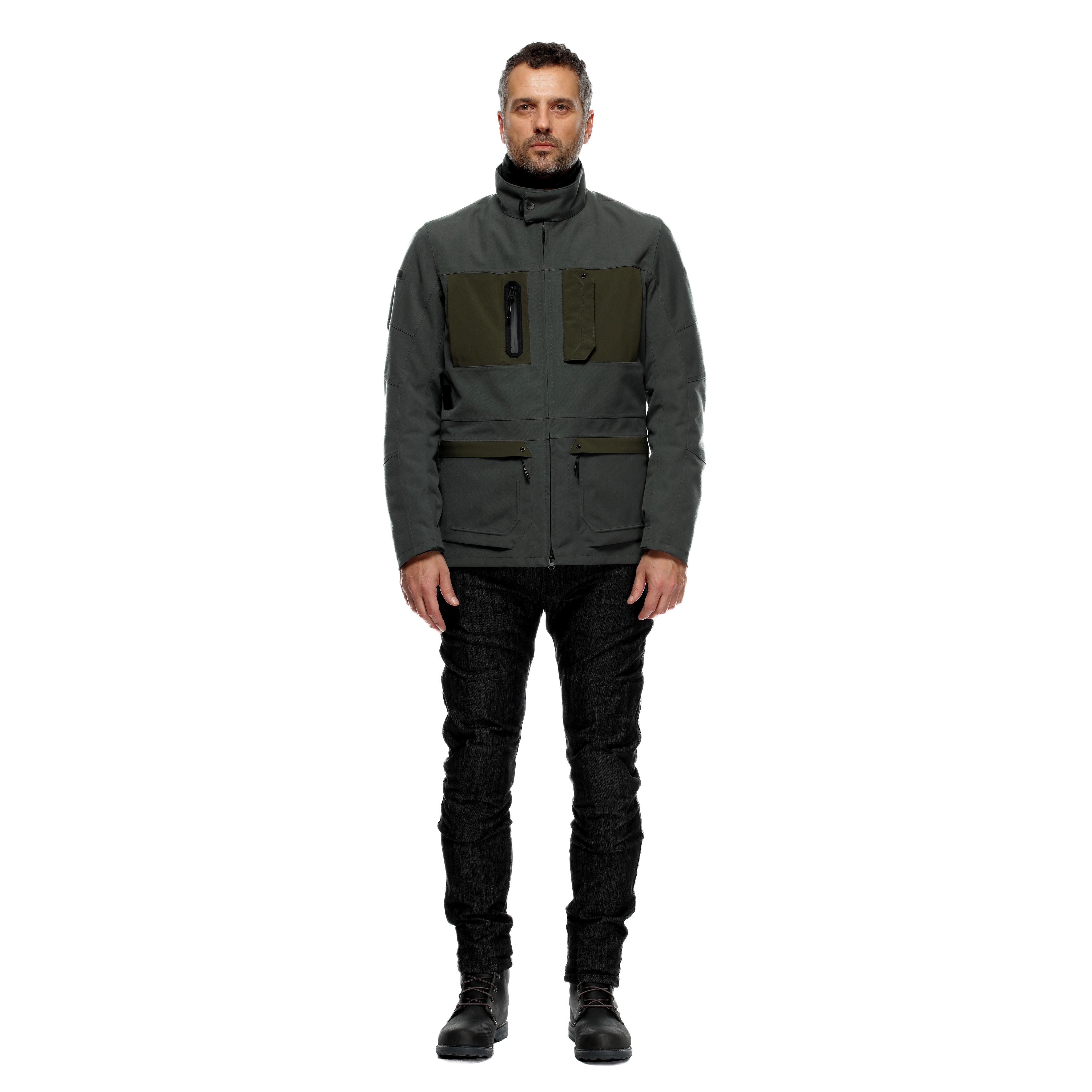 LAMBRATE ABS&Oslash;LUTESHELL&trade; PRO - MEN'S WATERPROOF MOTORCYCLE JACKET - GREEN - 3