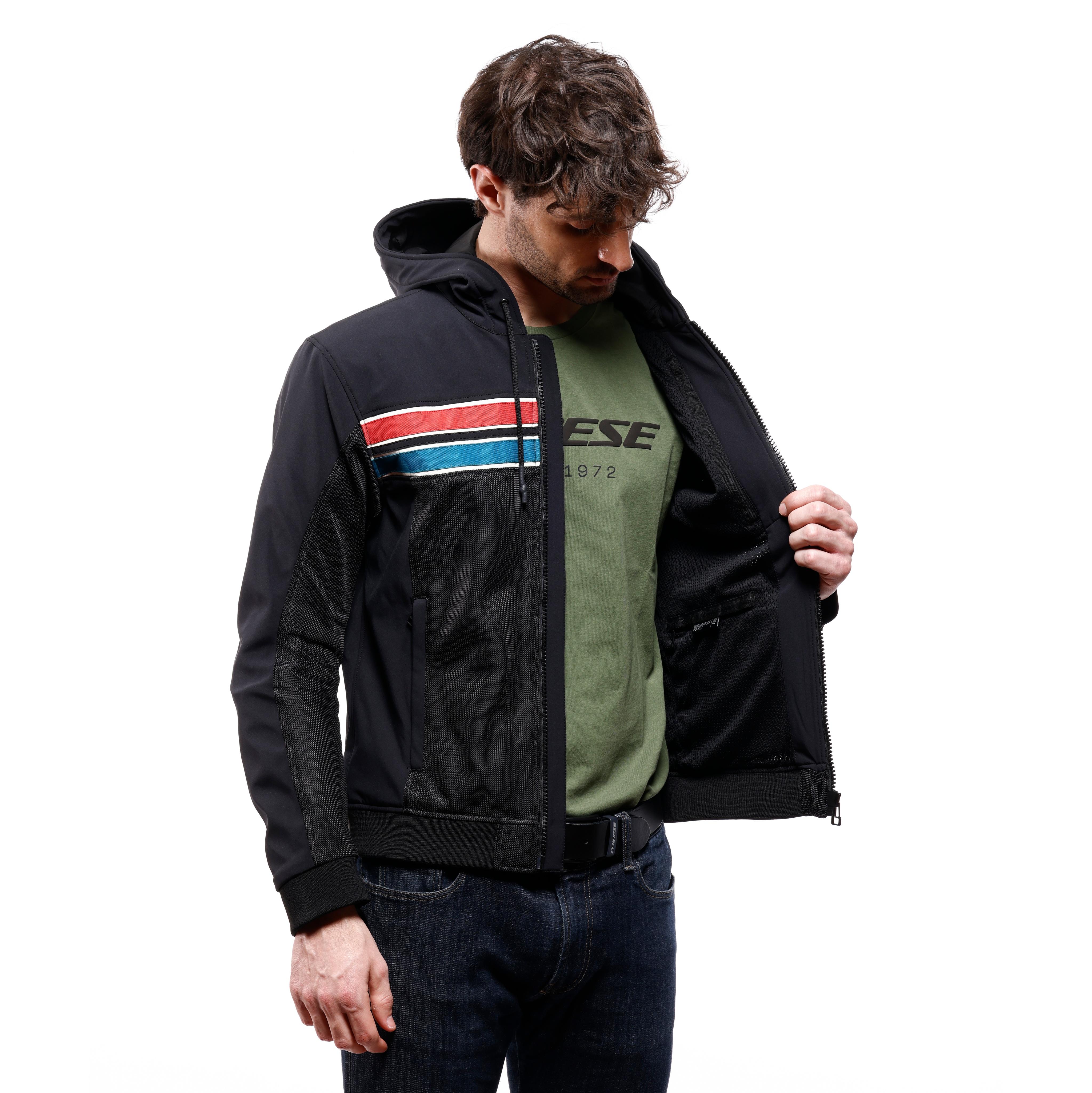 VINTEDGE AIR TEX - MEN'S SUMMER MESH MOTORCYCLE JACKET | BLACK