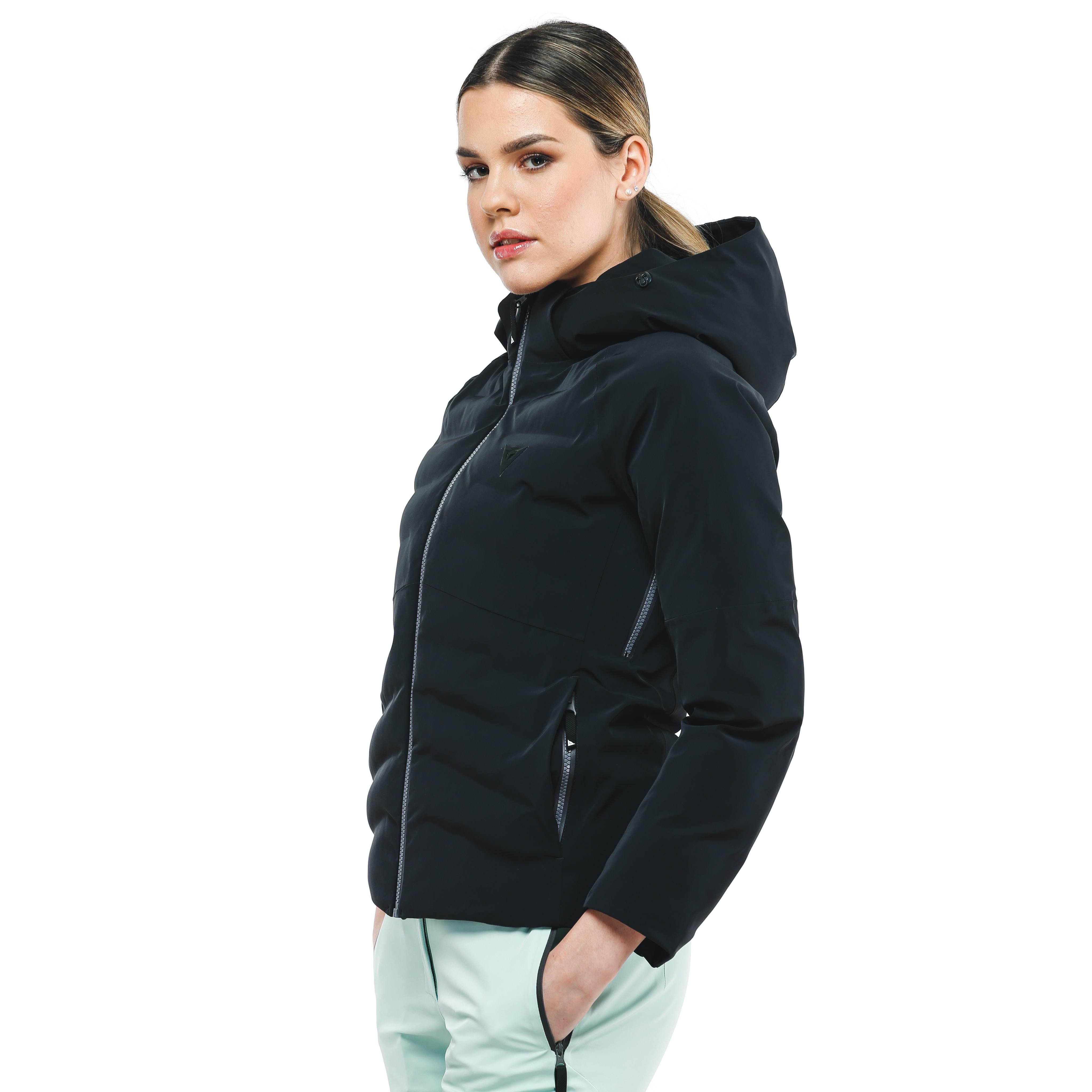 WOMEN'S WATERPROOF SKI DOWN JACKET - BLACK - 7