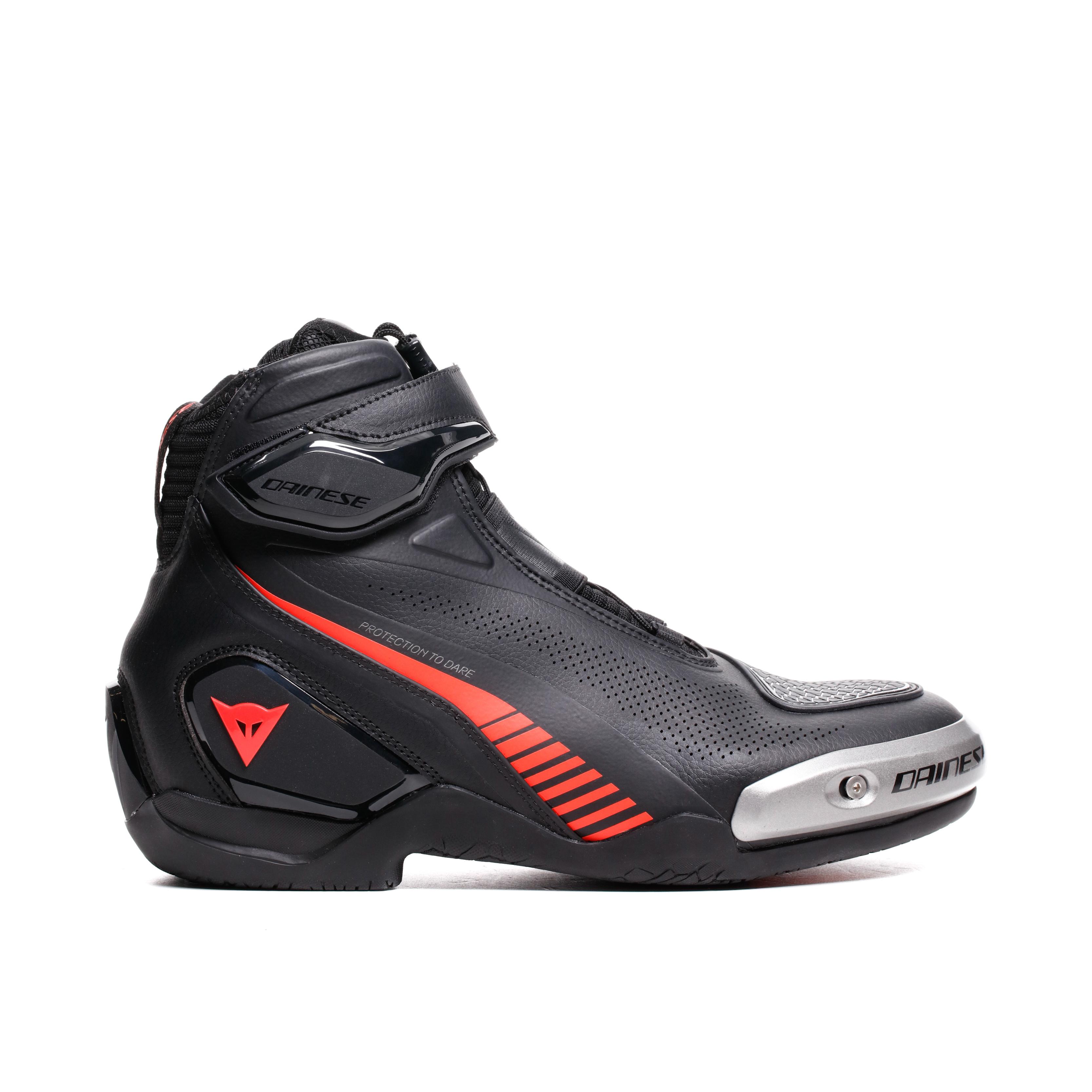 SUPERYA - CHAUSSURES DE MOTO SPORTIVES - BLACK/RED FLUO - 2