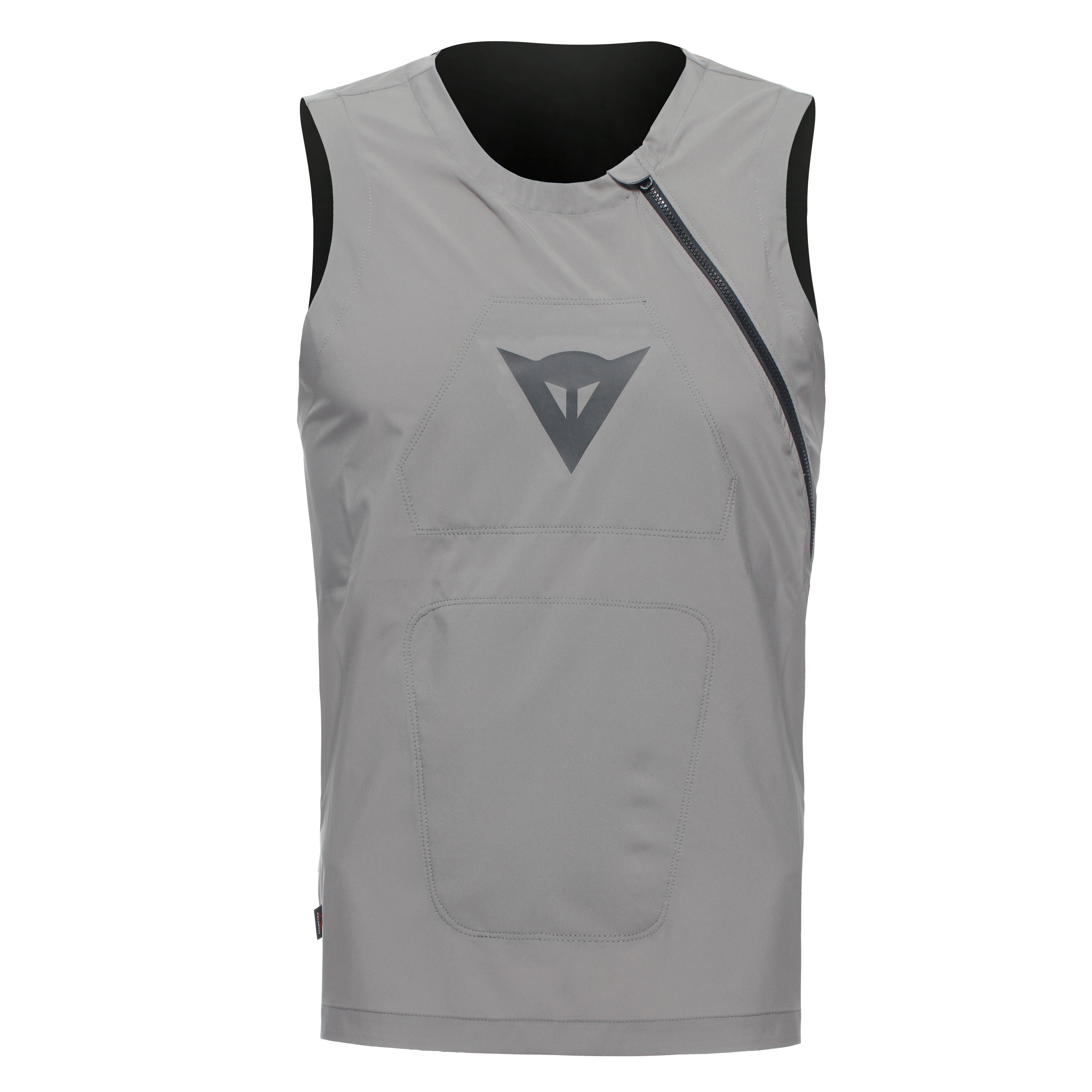 HGC HYBRID - MEN'S WINDPROOF BIKE VEST - GRAY - 1