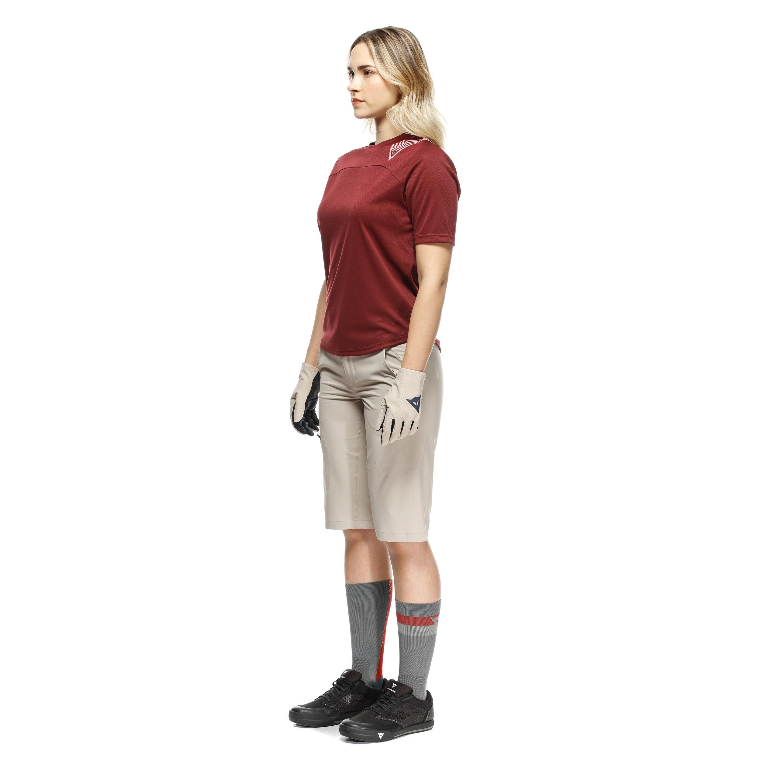 HG OMNIA - PANTALONS COURTS V&Eacute;LO POUR FEMME - BEIGE - 4