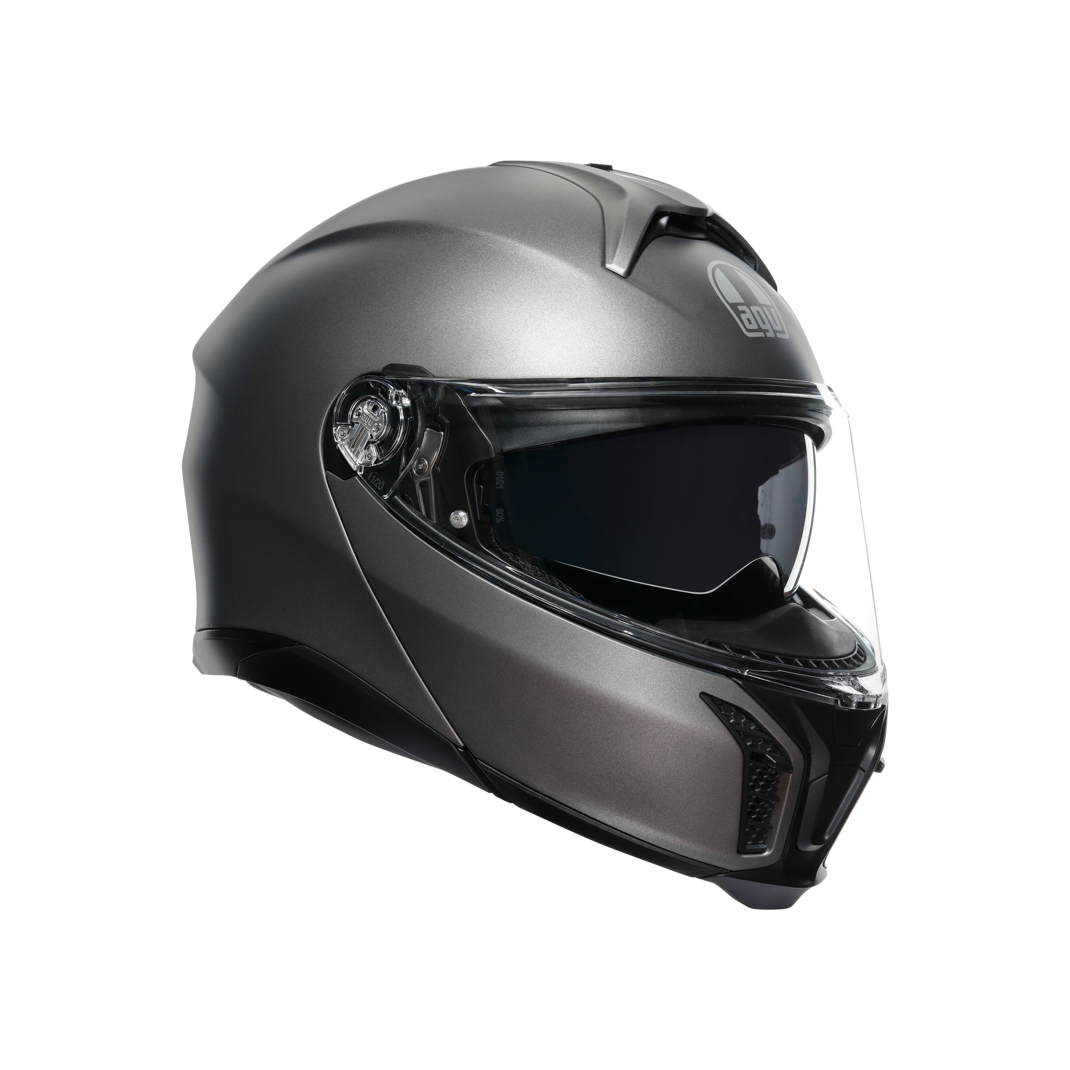 TOURMODULAR LUNA GREY MATT - CASQUE MOTO MODULAIRE E2206 -  - 6