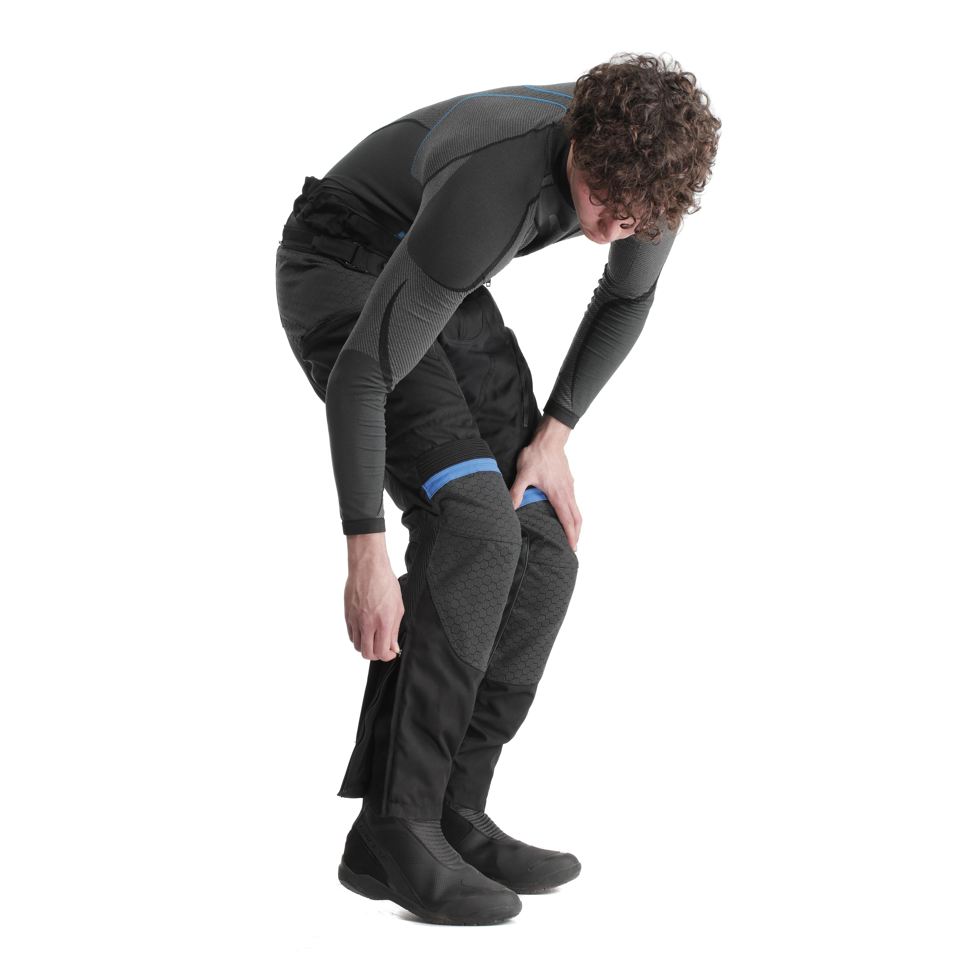 SUPER ADVENTURE ABS&Oslash;LUTESHELL&trade; - PANTALONES DE MOTO OFF-ROAD HOMBRE - BLACK/BLACK/BLUE - 7