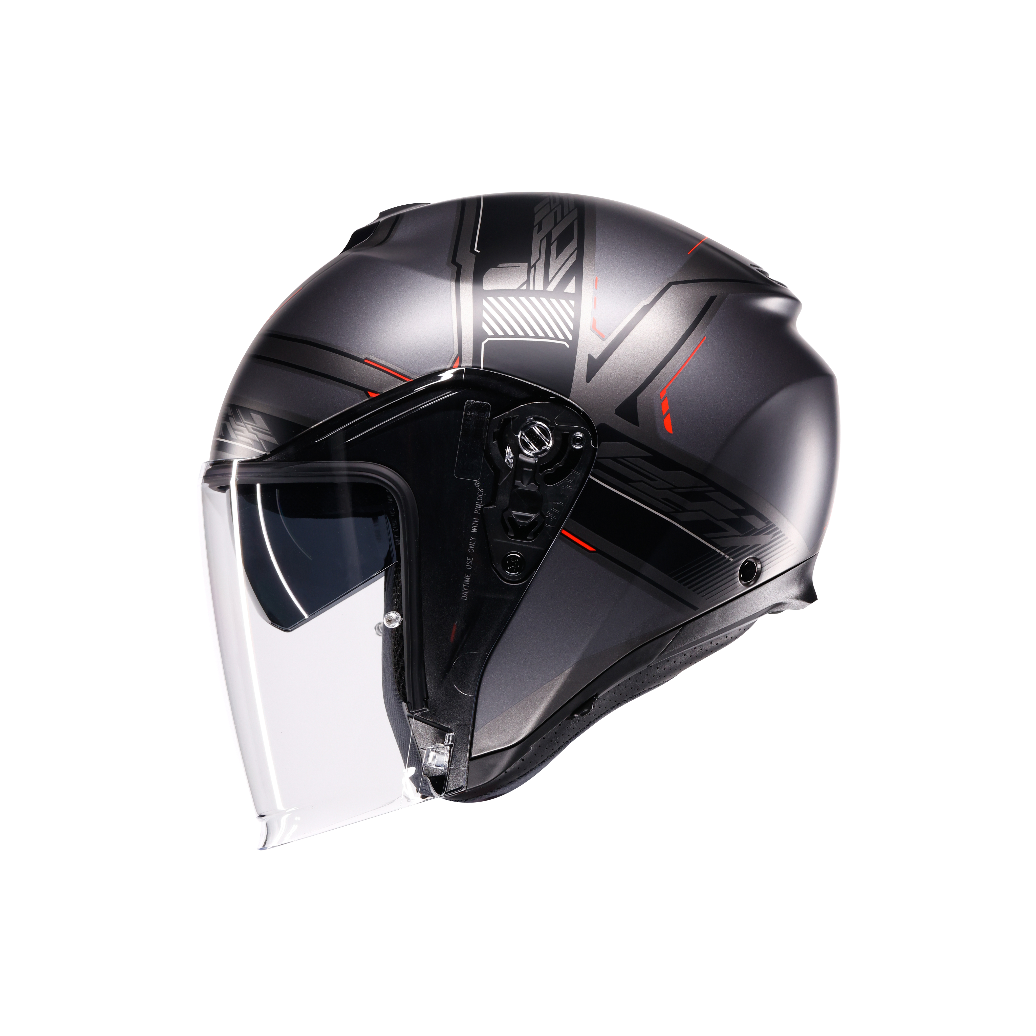 IRIDES AGV E2206 - ZAGABRIA MATT GUNMETAL/RED -  - 4