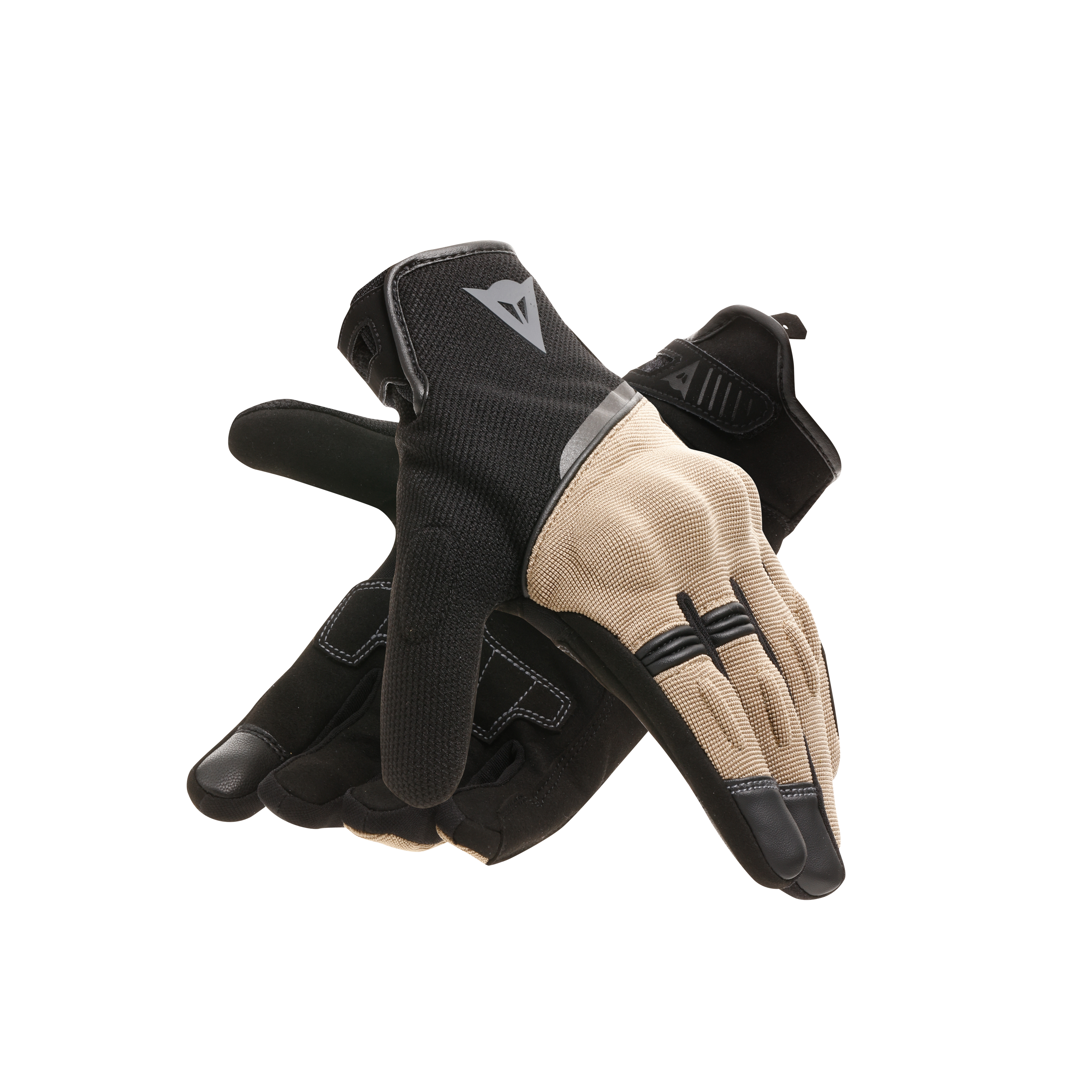 METRAX AIR - MEN'S SUMMER TEXTILE MOTORCYCLE GLOVES - BLACK/TIDAL FOAM - 5