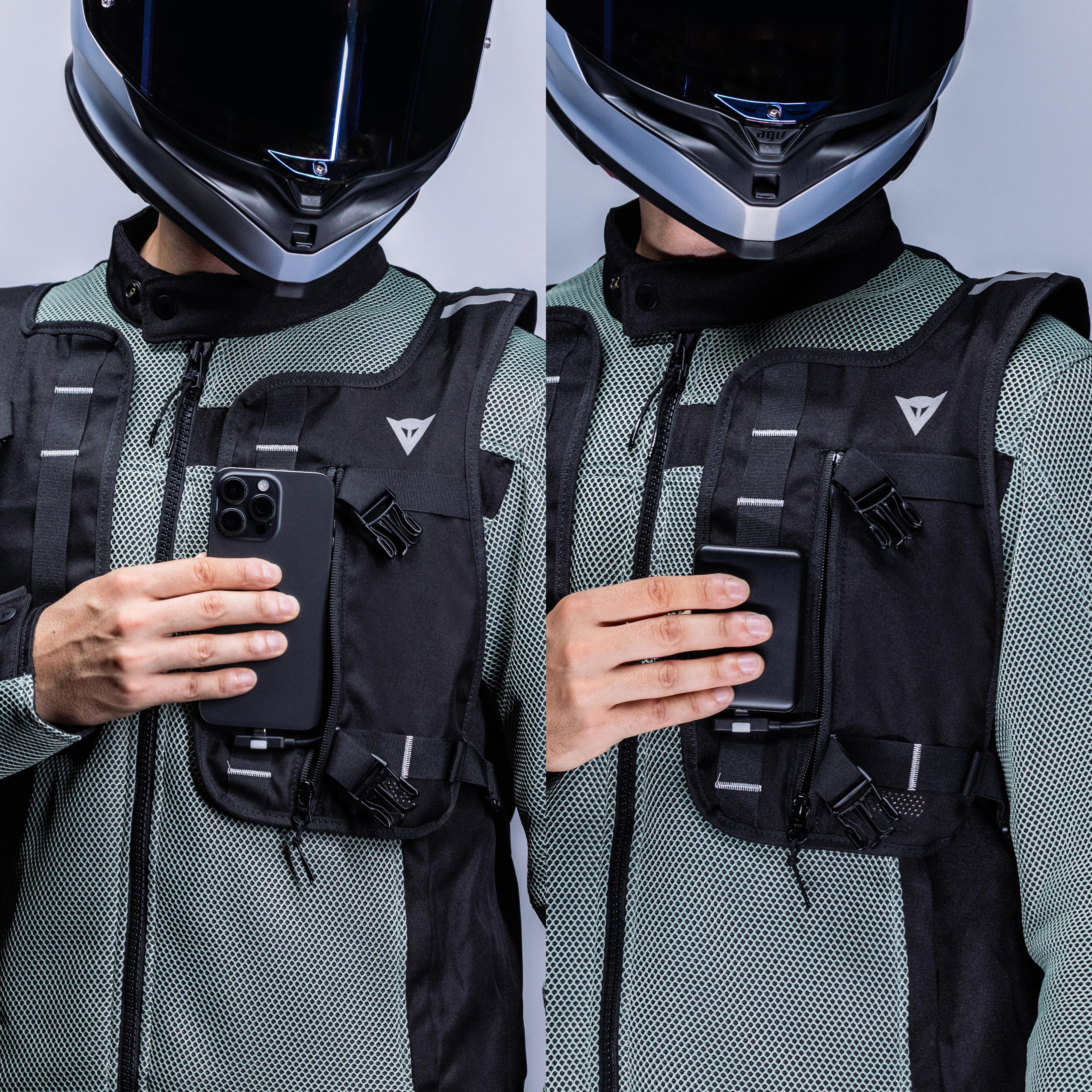 SMART GO - MOTORCYCLE AIRBAG VEST - BLACK - 9