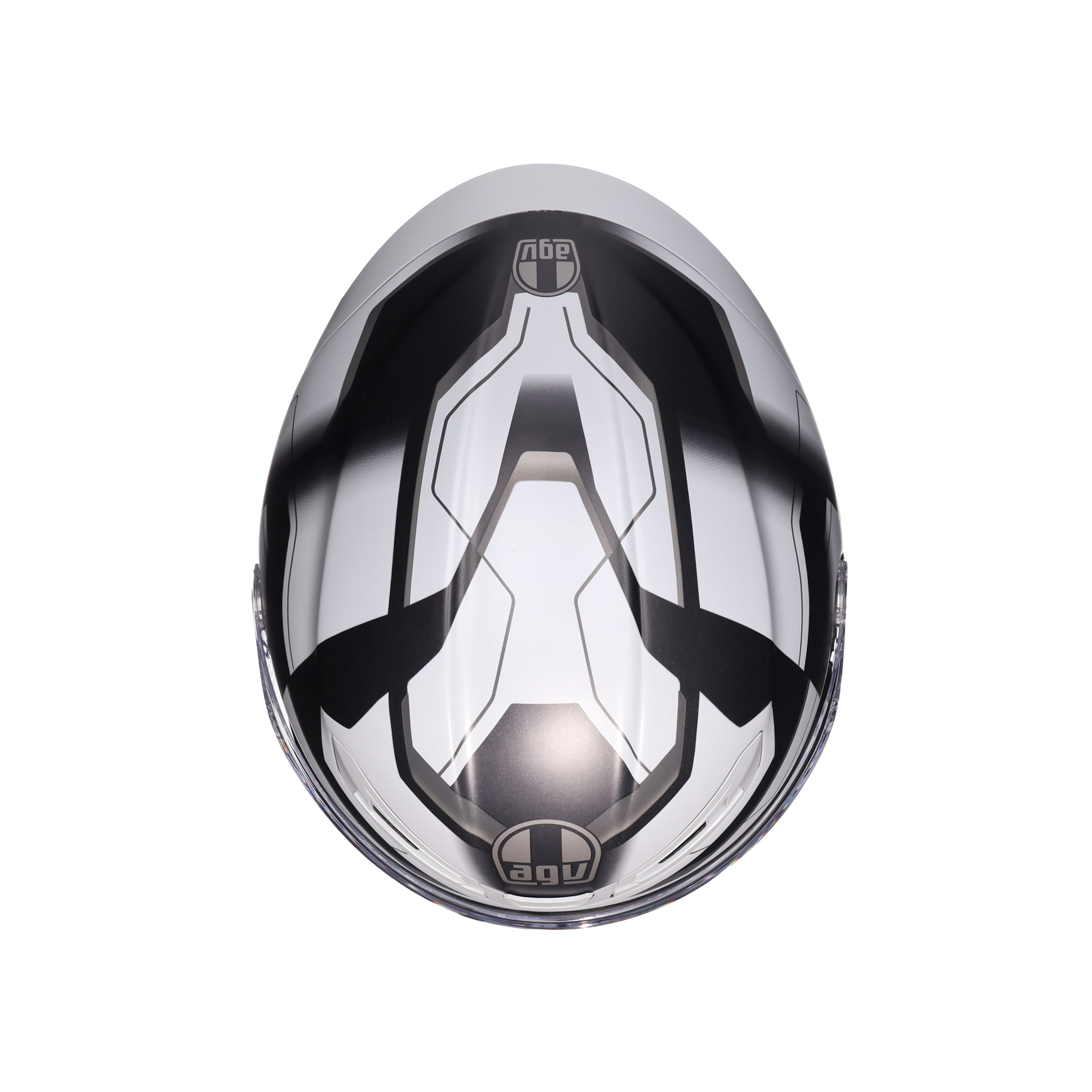 K6 S ULTRASONIC MATT BLACK/GREY - MOTORBIKE FULL FACE HELMET E2206 -  - 9
