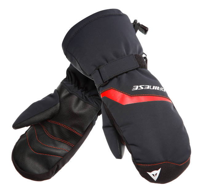 Dainese Red - Kid's Scarabeo Ski Gloves - Kids - Kid - Stretch-Limo/High-Risk - Jm