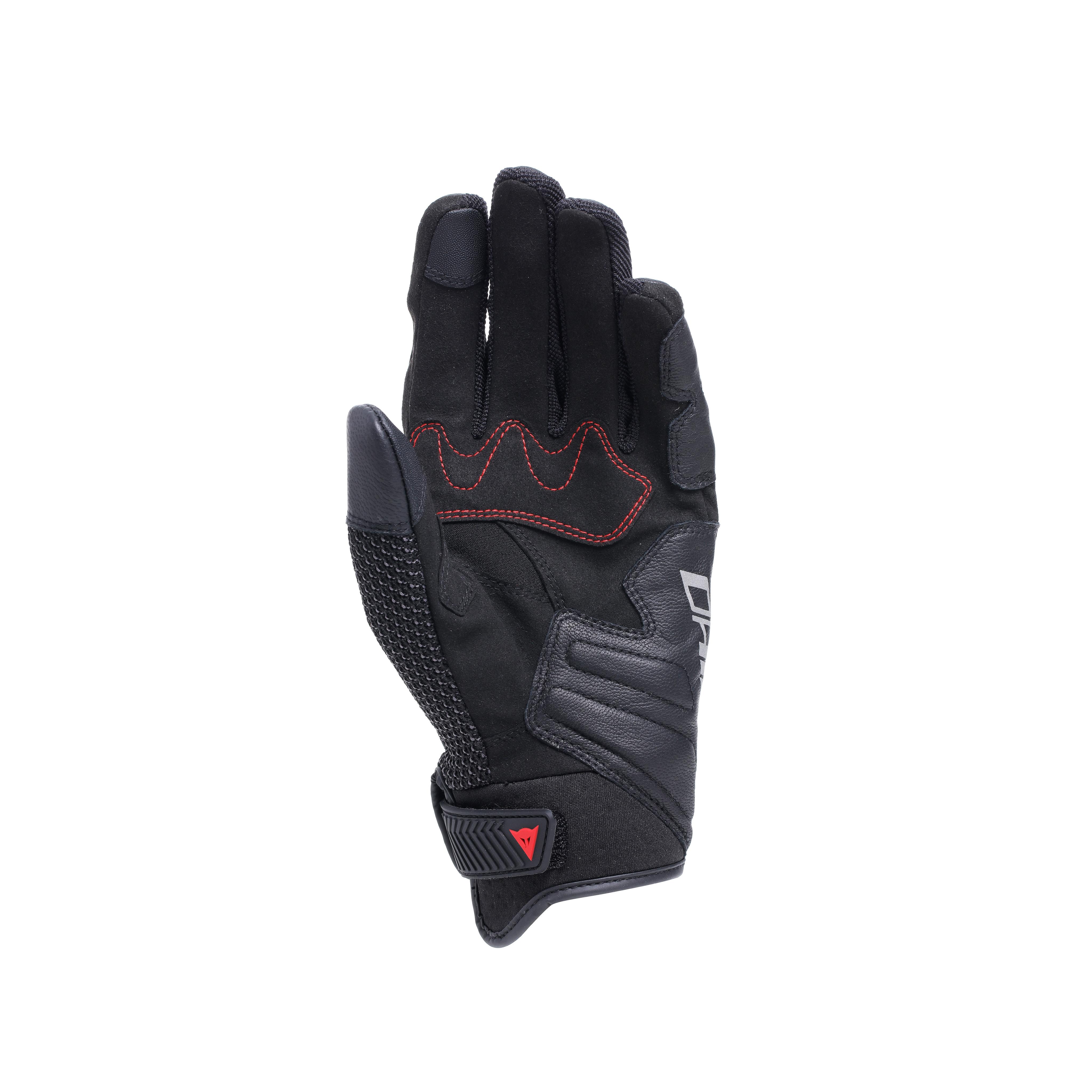 NAMIB - MEN'S MOTORCYCLE TEXTILE GLOVES - BLACK/BLACK - 3