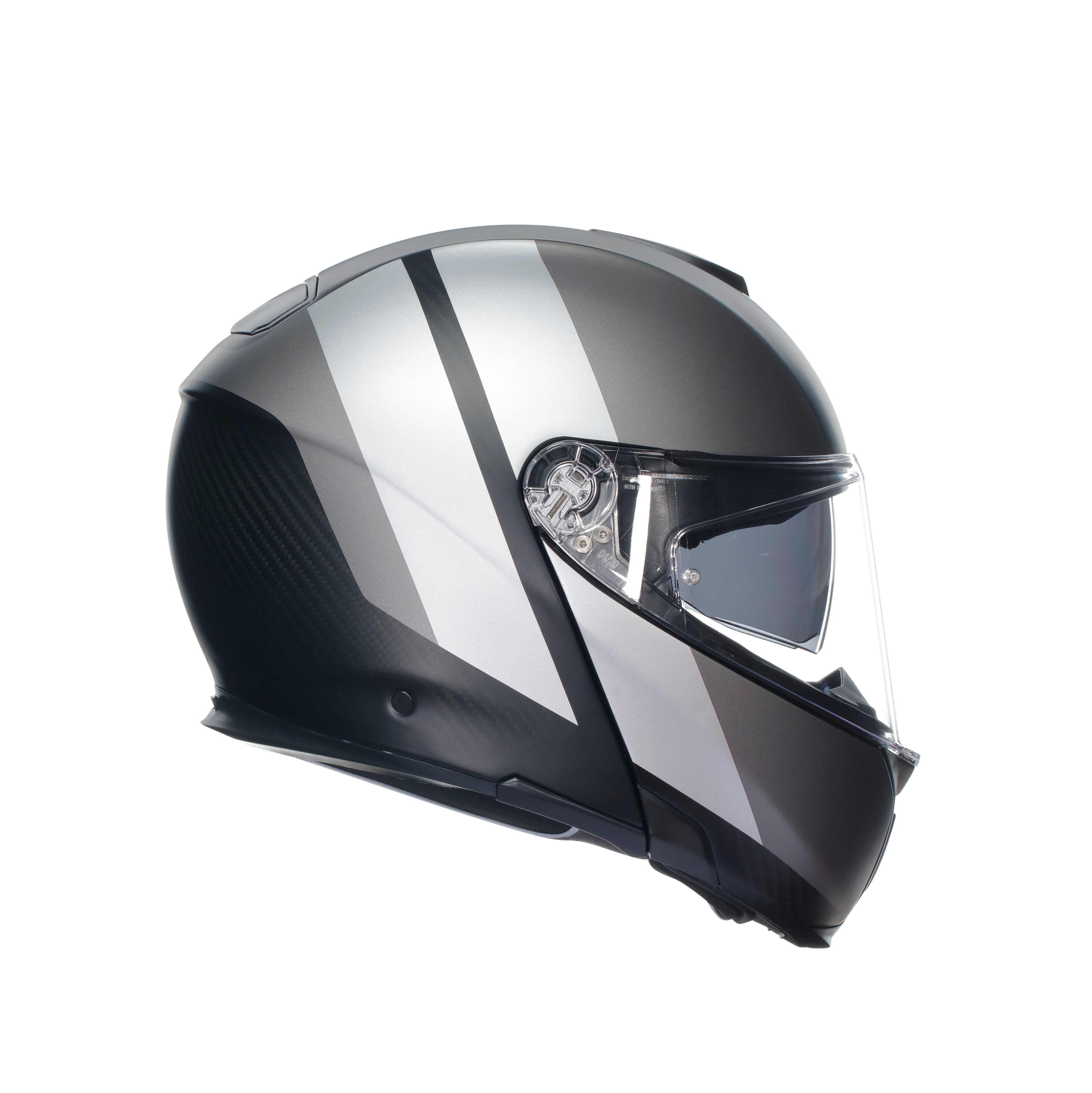 SPORTMODULAR OVERLAY MATT DOUBLE GREY - CASQUE MOTO MODULAIRE E2205 -  - 1