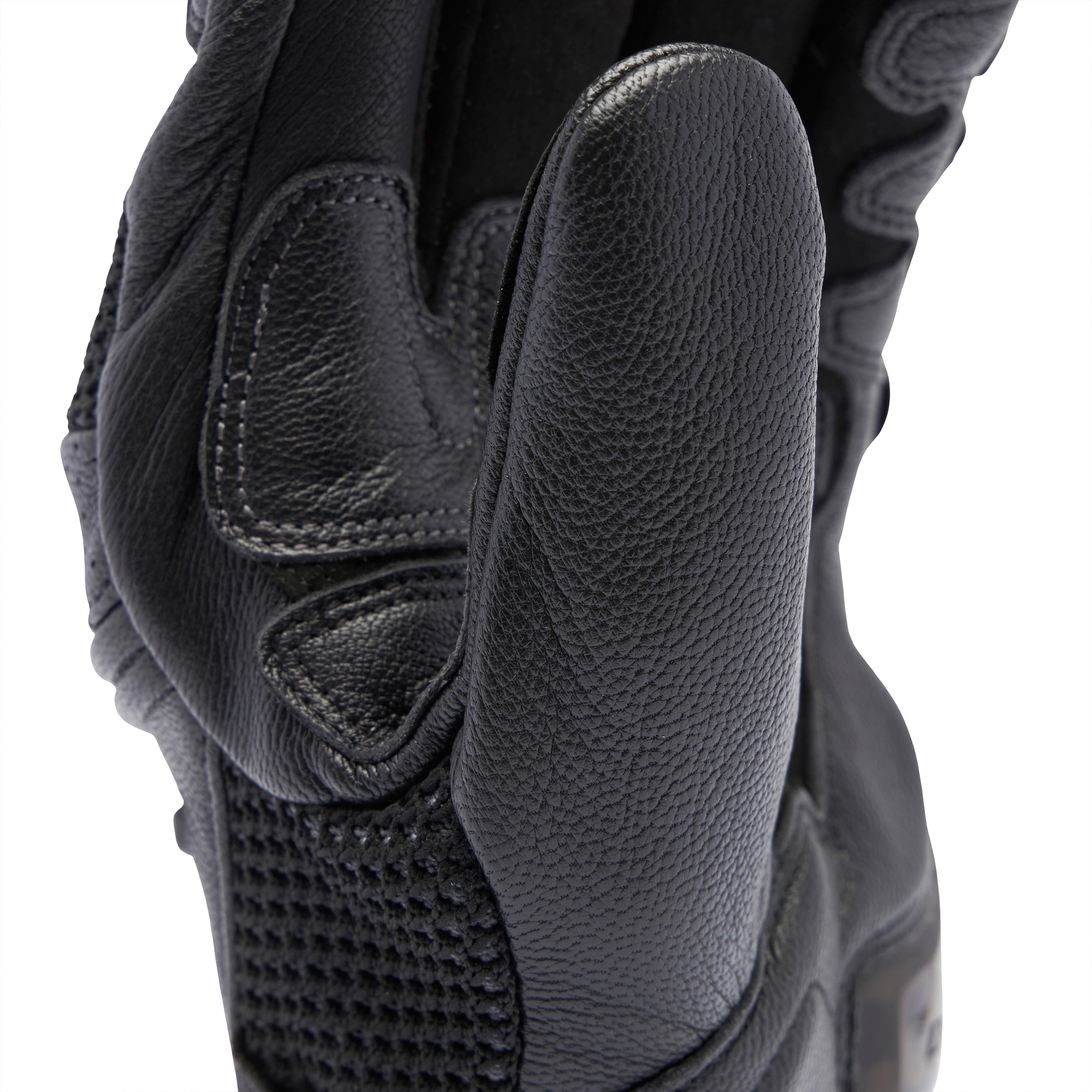 X-RIDE 2 ERGO-TEK GLOVES - BLACK/BLACK - 9