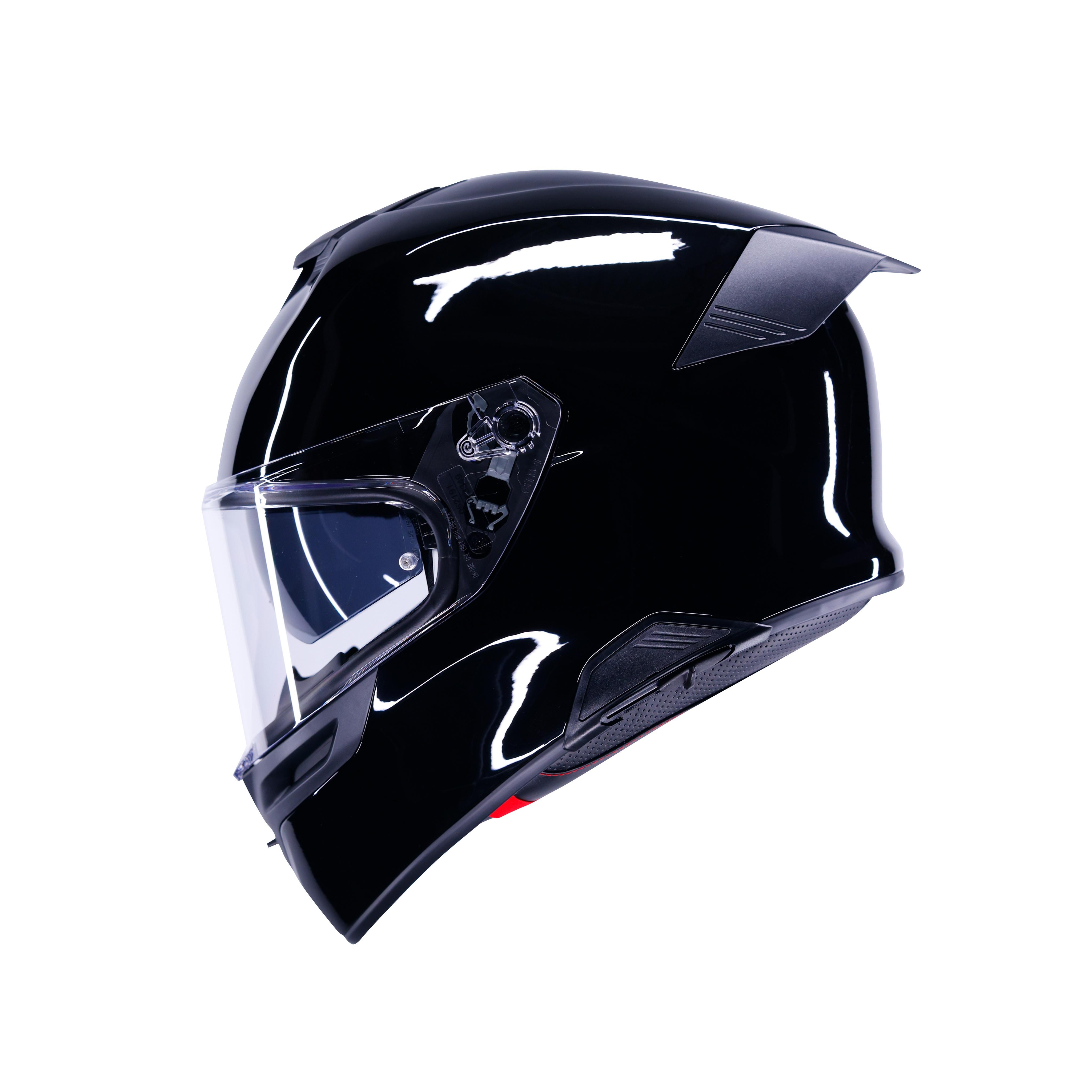 K5 MONO BLACK - FULL-FACE MOTORCYCLE HELMET E2206 -  - 2