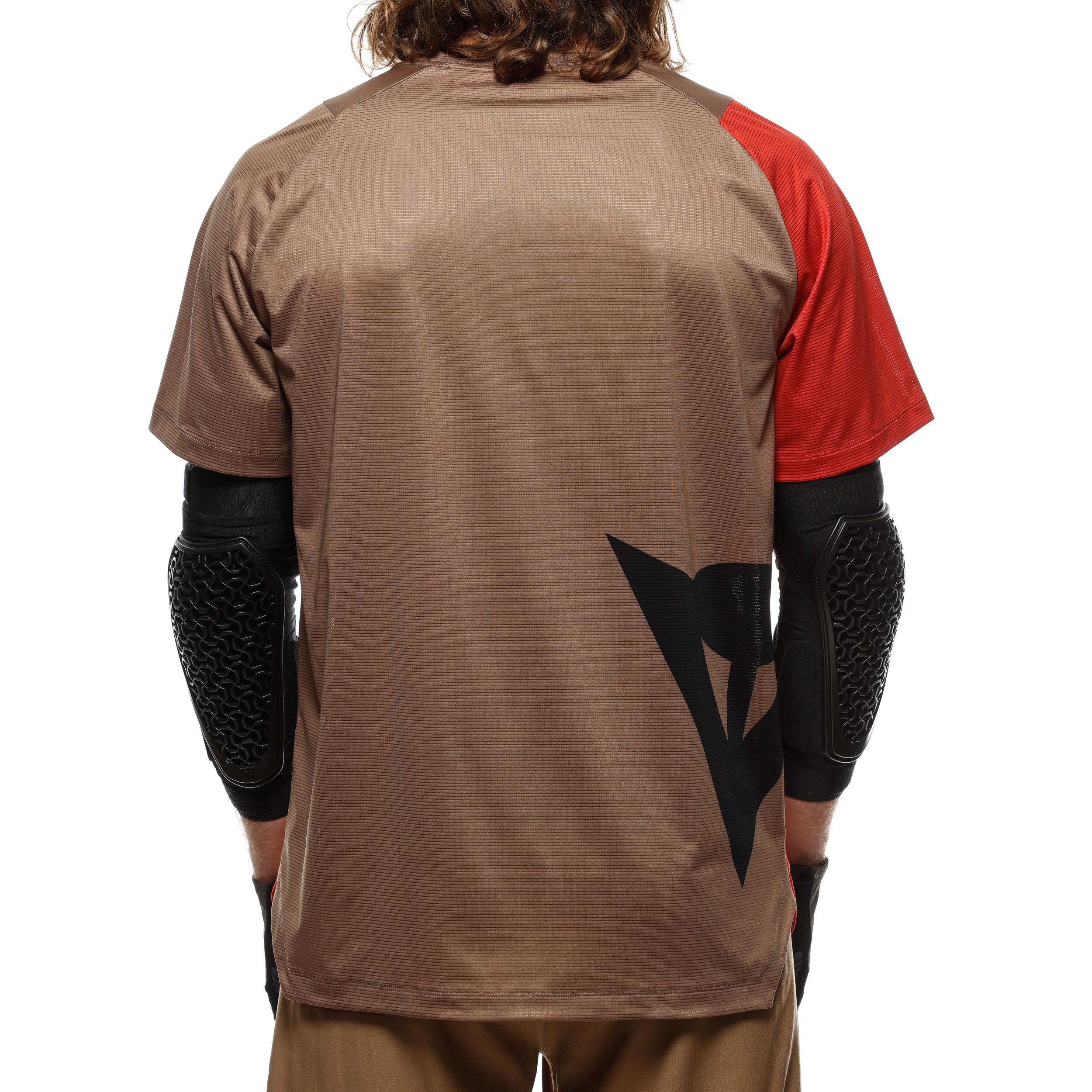 HG AER JERSEY SS - HERREN KURZARM-BIKE-SHIRT - RED/BROWN/BLACK - 4