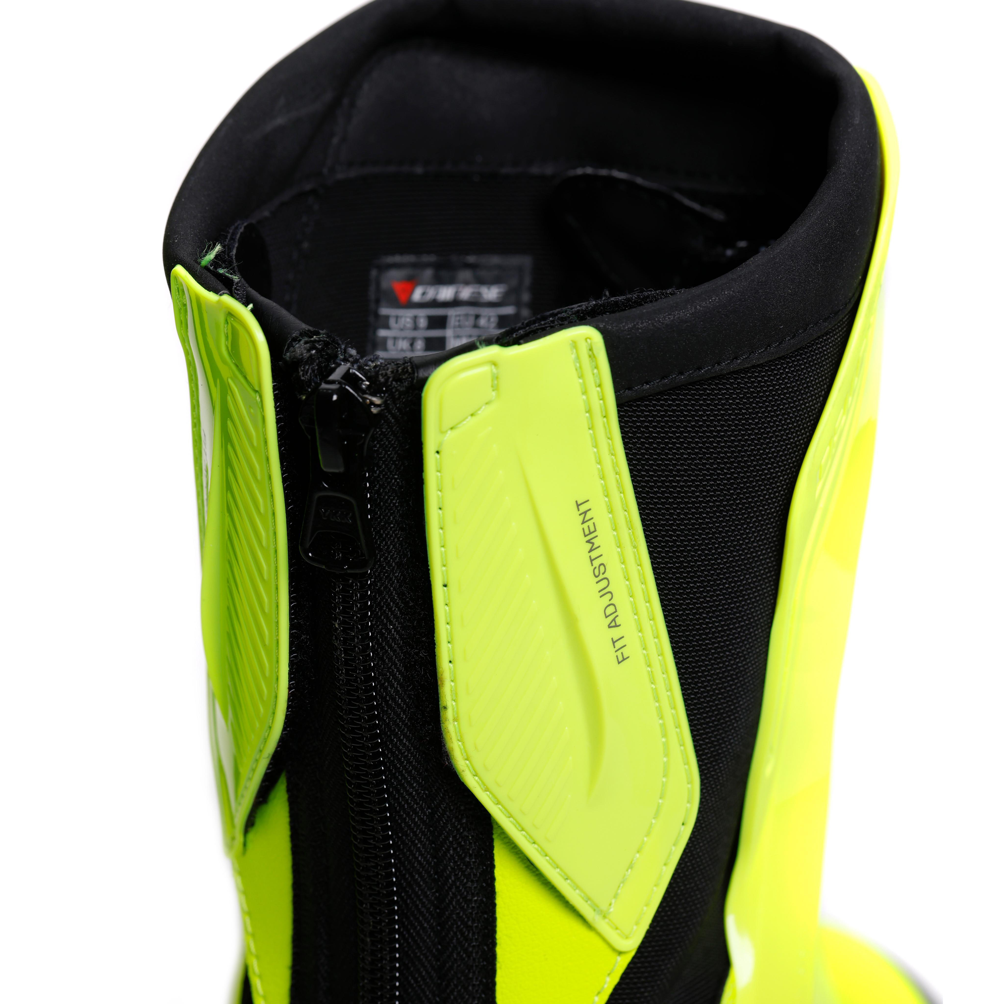 TORQUE 4 - MEN RACING AND ROAD BOOTS - YELLOW-FLUO/BLACK - 6