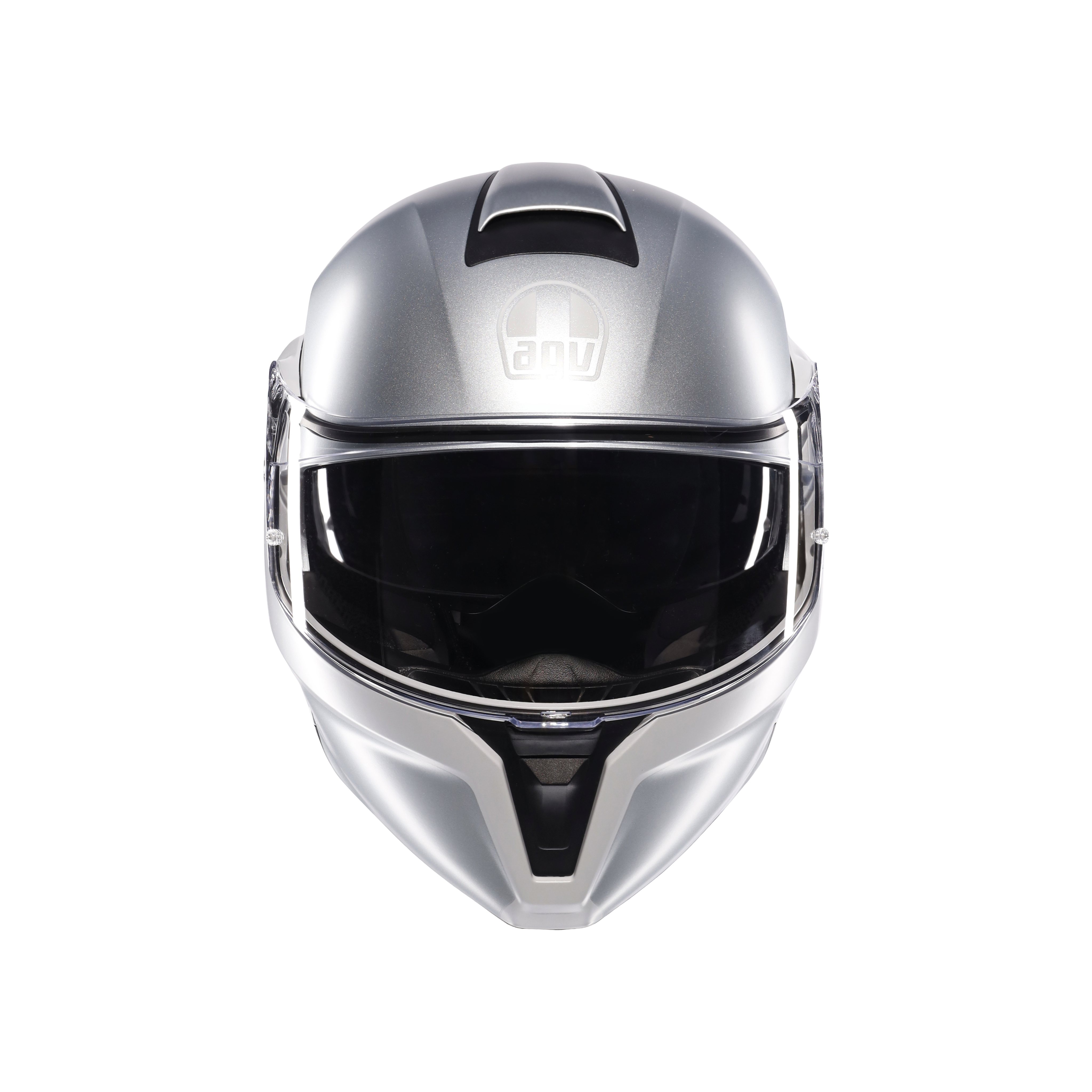 STREETMODULAR LEVICO MATT DOUBLE LIGHT GREY - MOTORBIKE FLIP UP HELMET DOT(E2206) -  - 7