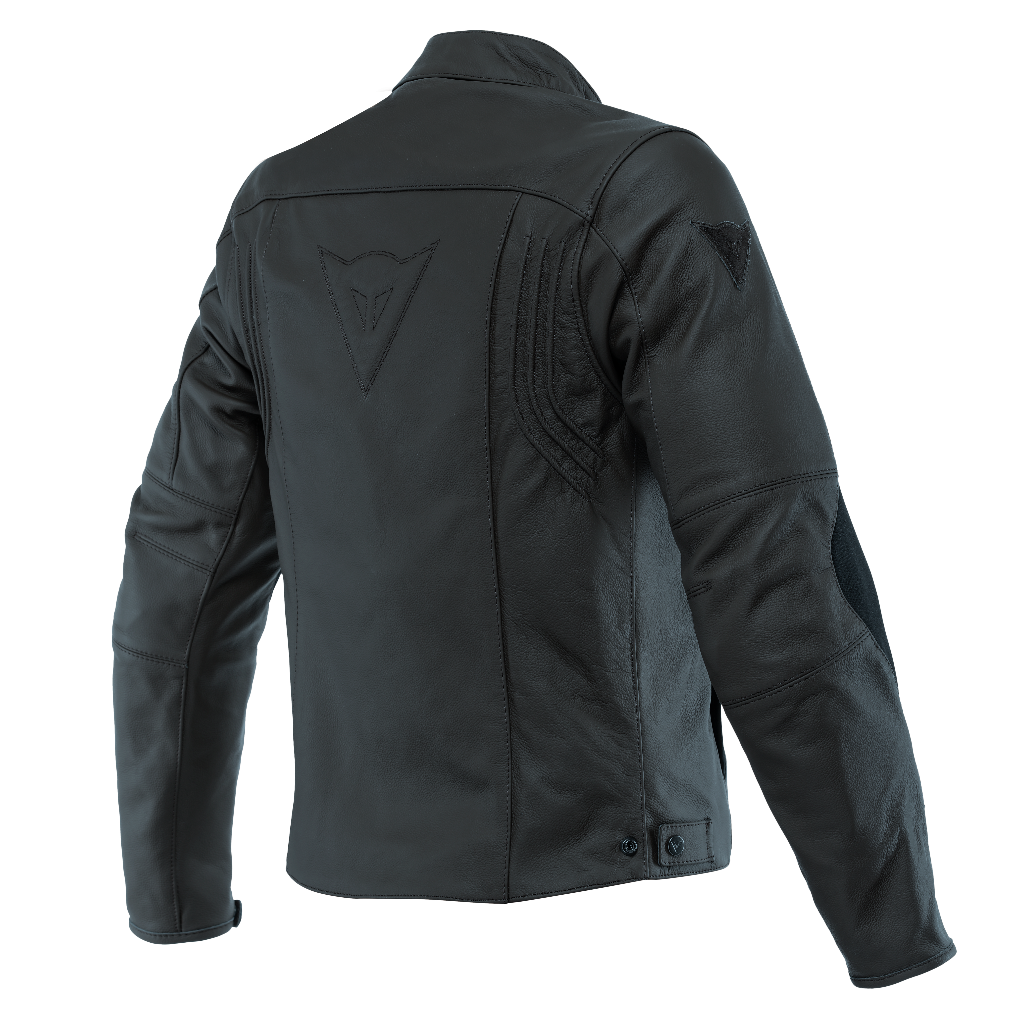 RAZON 2 - MEN'S MOTORCYCLE LEATHER JACKET - BLACK - 2